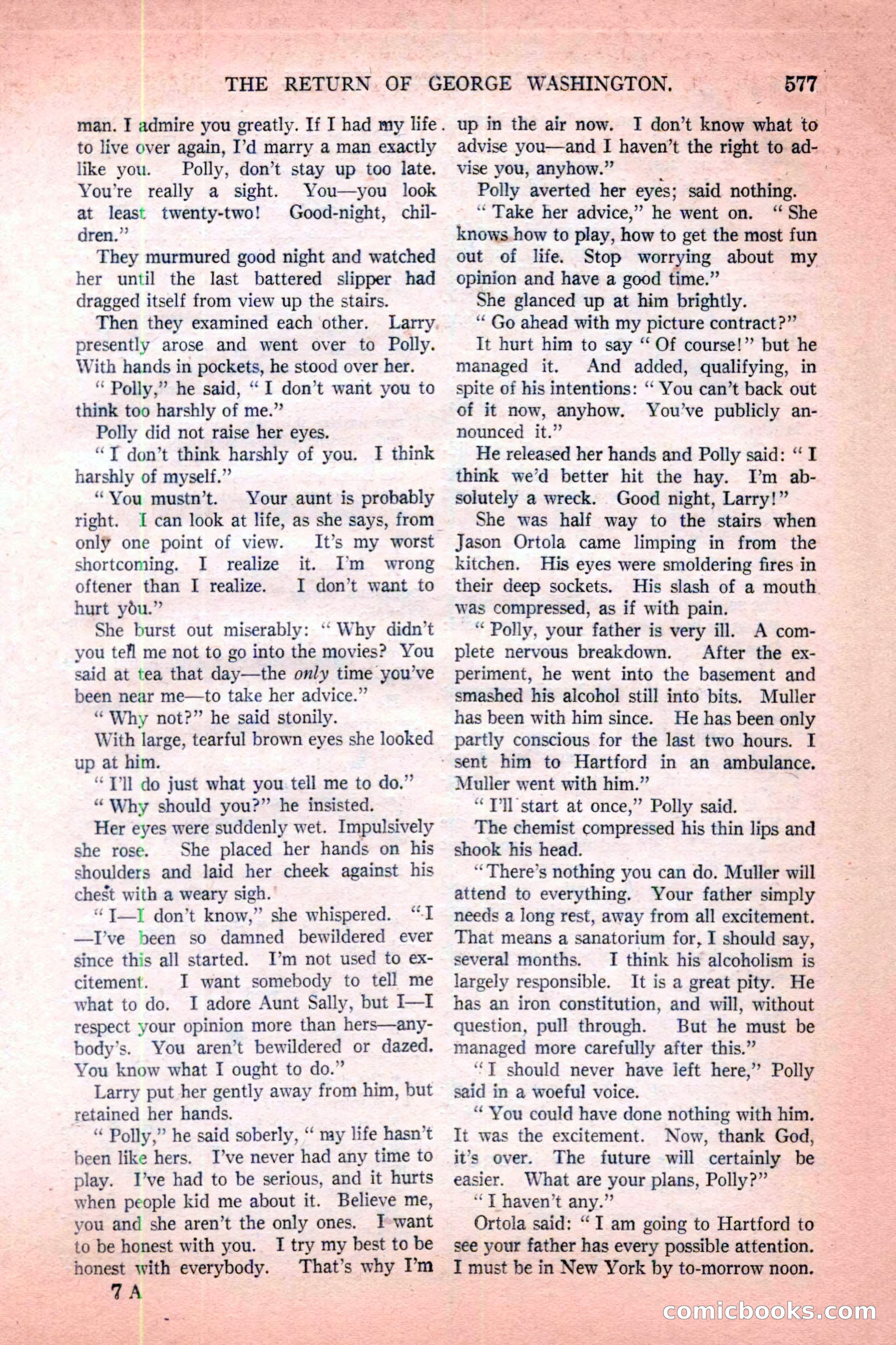 Argosy All-Story Weekly, November 12, 1927 — page 103 of 168