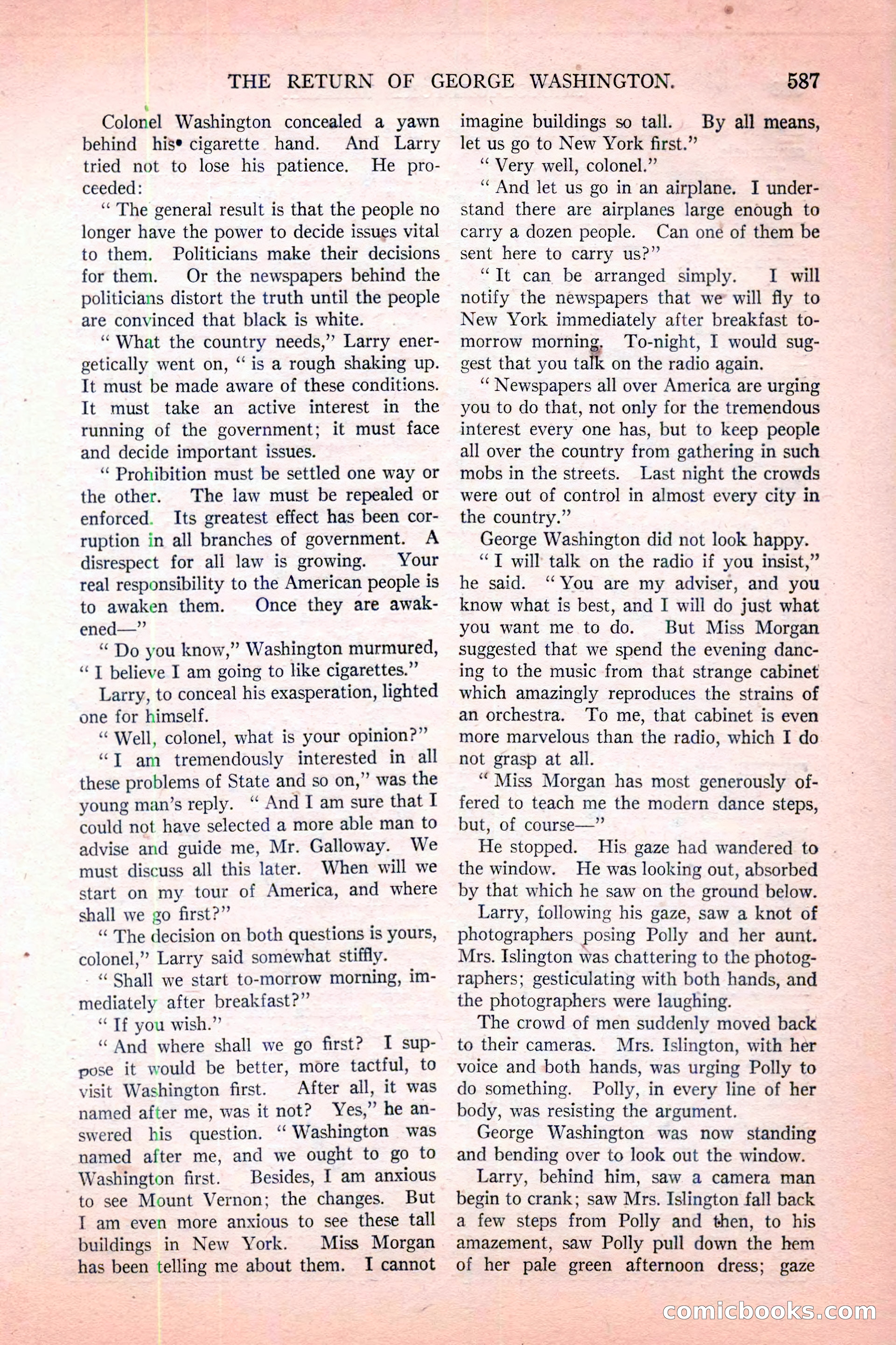 Argosy All-Story Weekly, November 12, 1927 — page 113 of 168