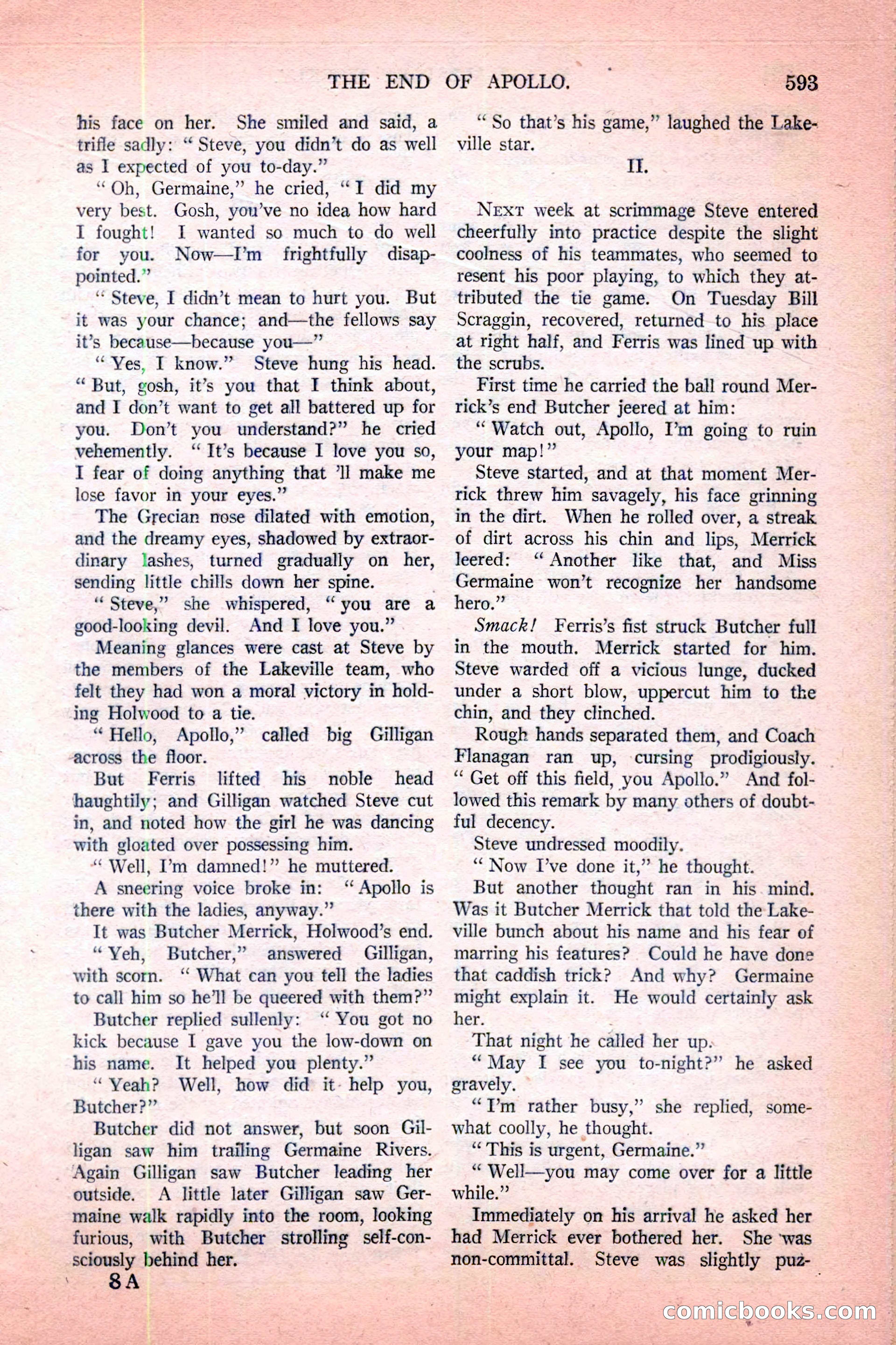 Argosy All-Story Weekly, November 12, 1927 — page 119 of 168