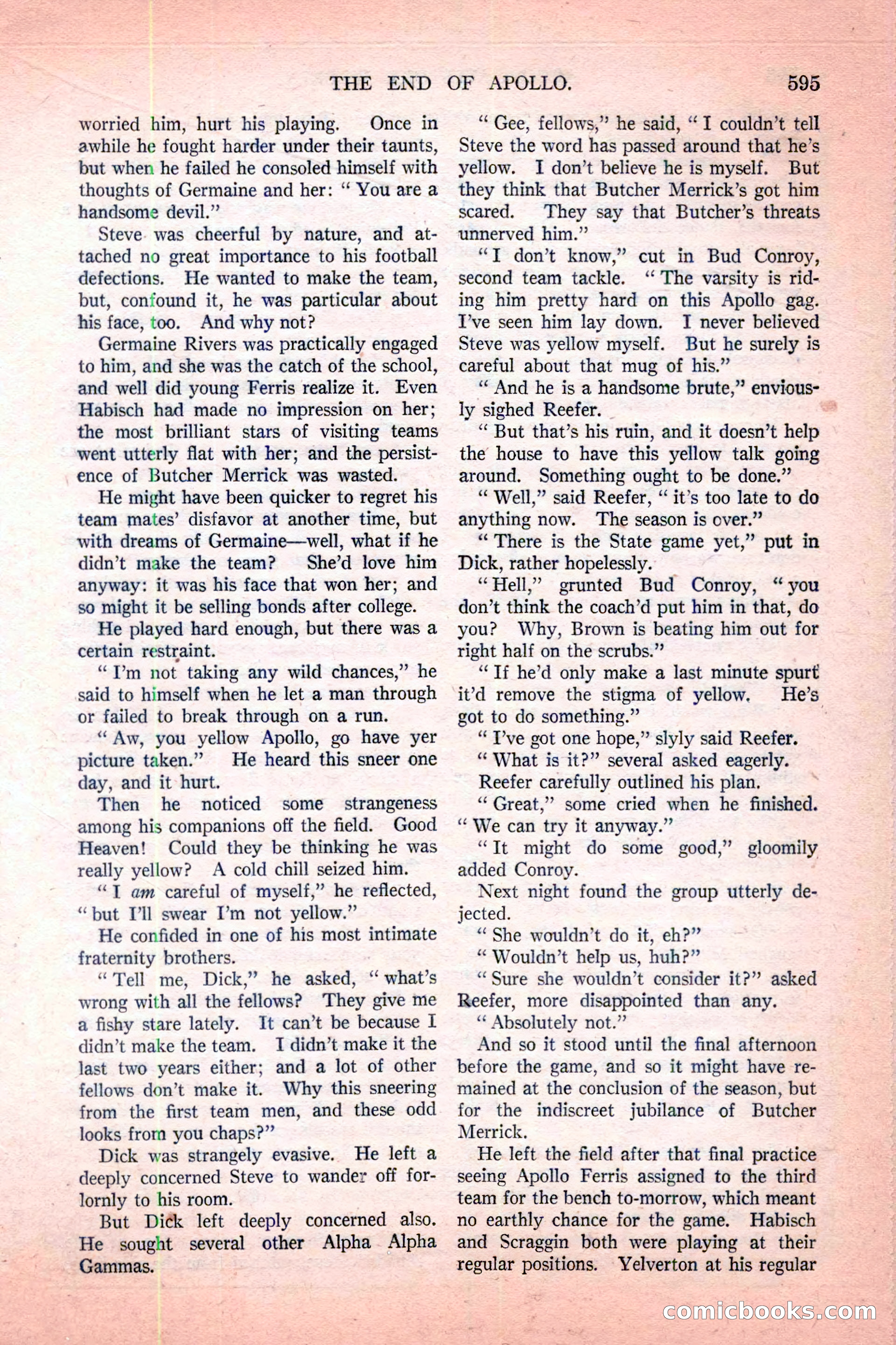 Argosy All-Story Weekly, November 12, 1927 — page 121 of 168