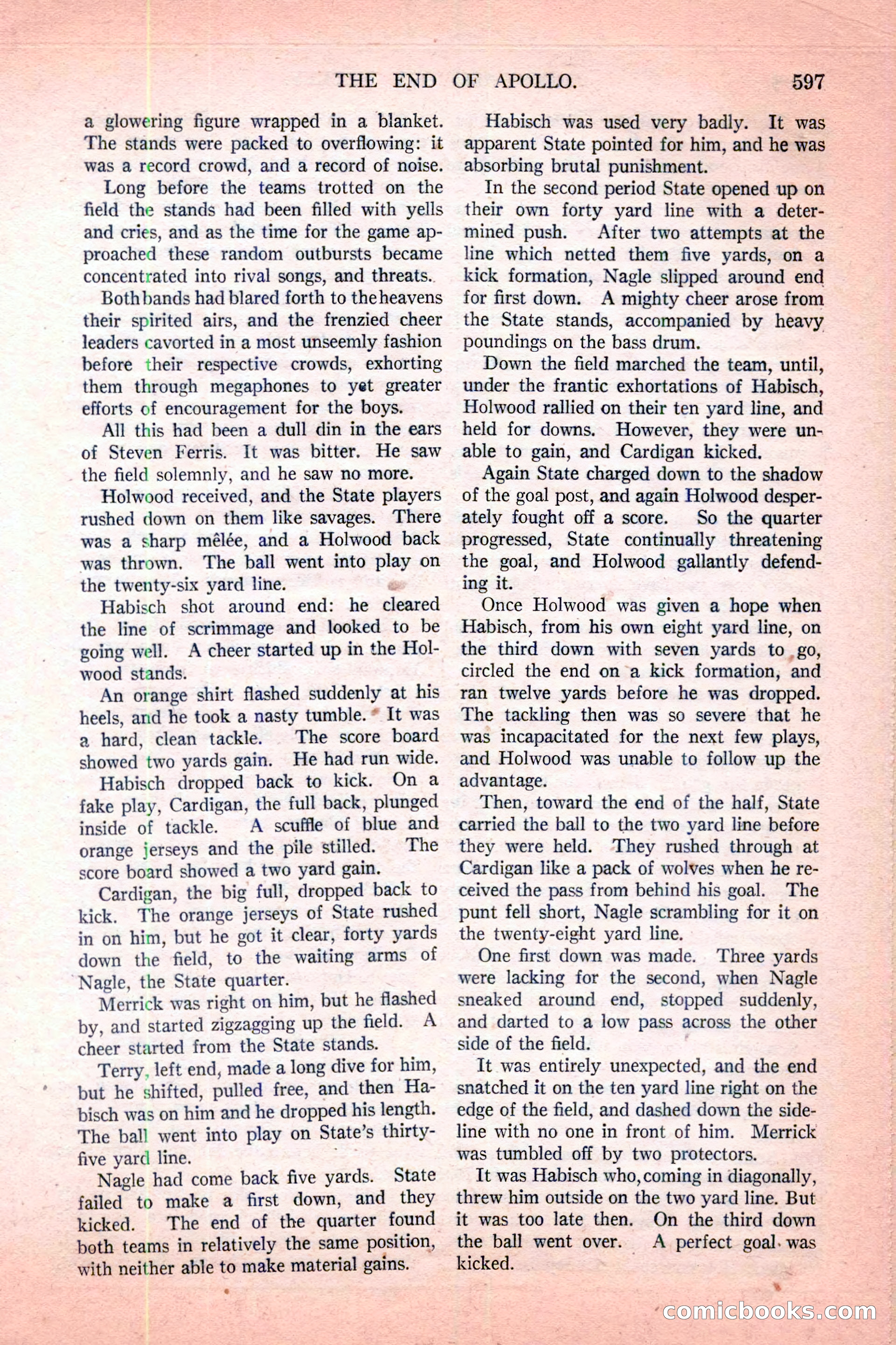 Argosy All-Story Weekly, November 12, 1927 — page 123 of 168