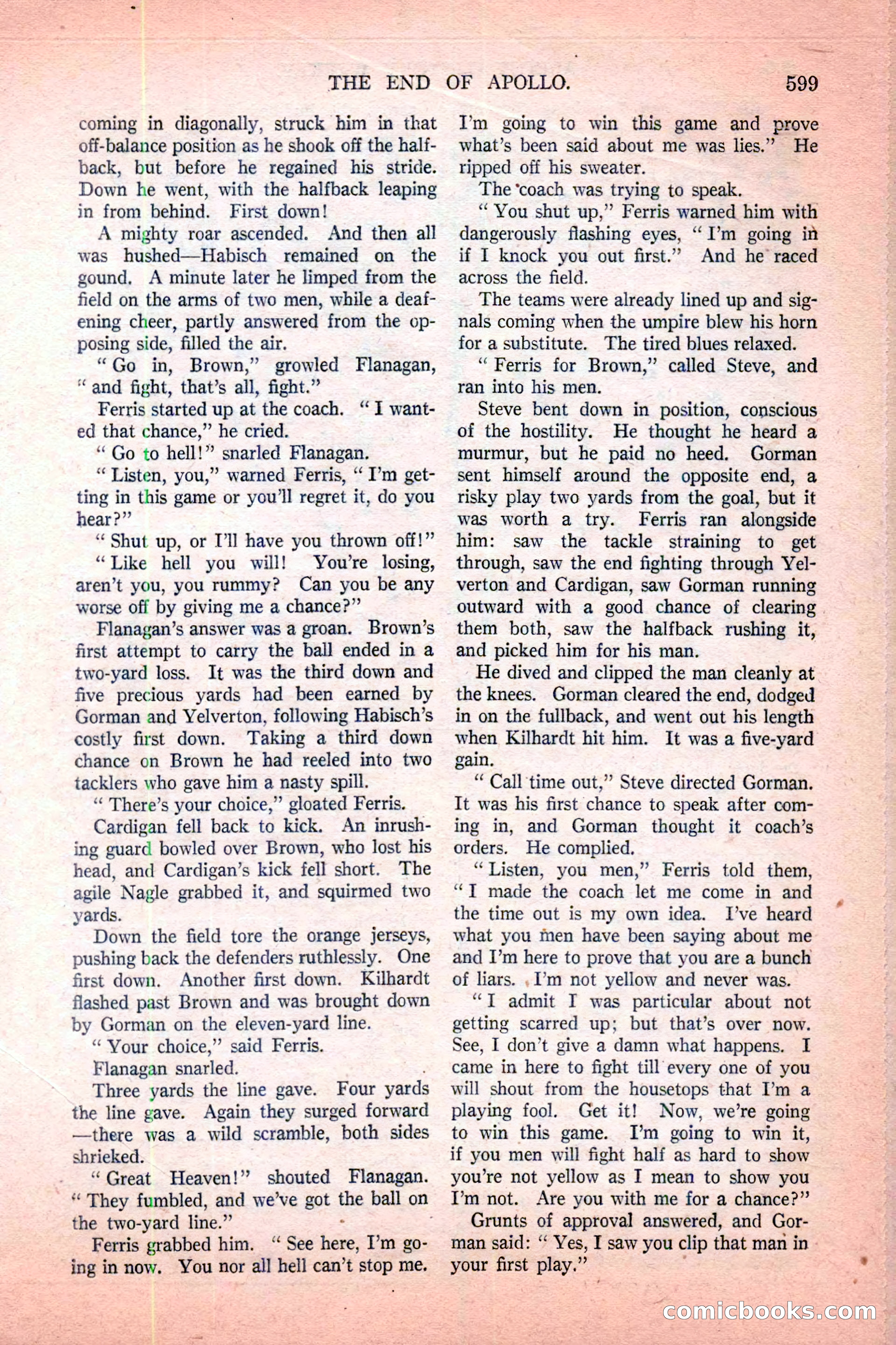 Argosy All-Story Weekly, November 12, 1927 — page 125 of 168
