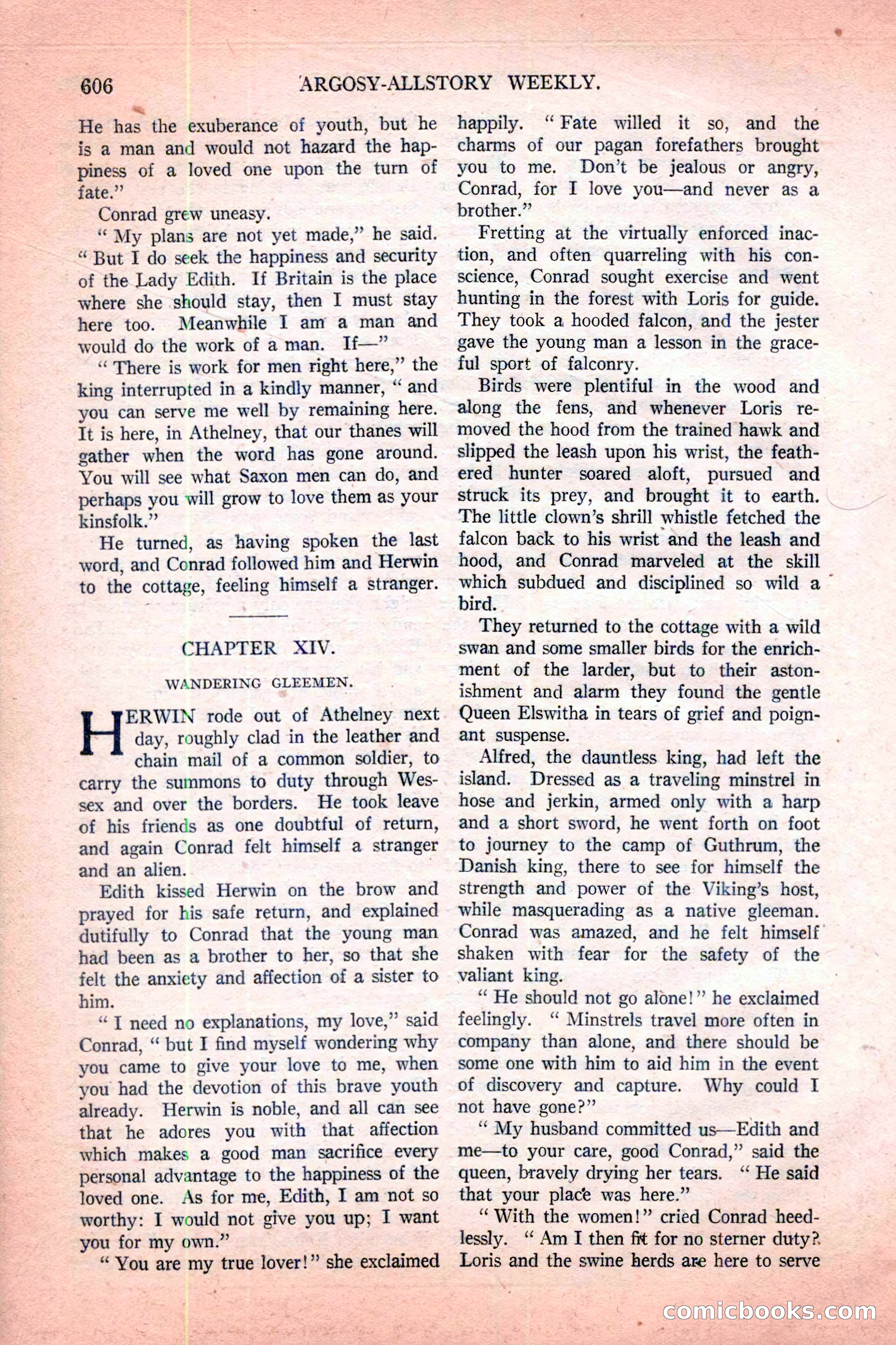 Argosy All-Story Weekly, November 12, 1927 — page 132 of 168
