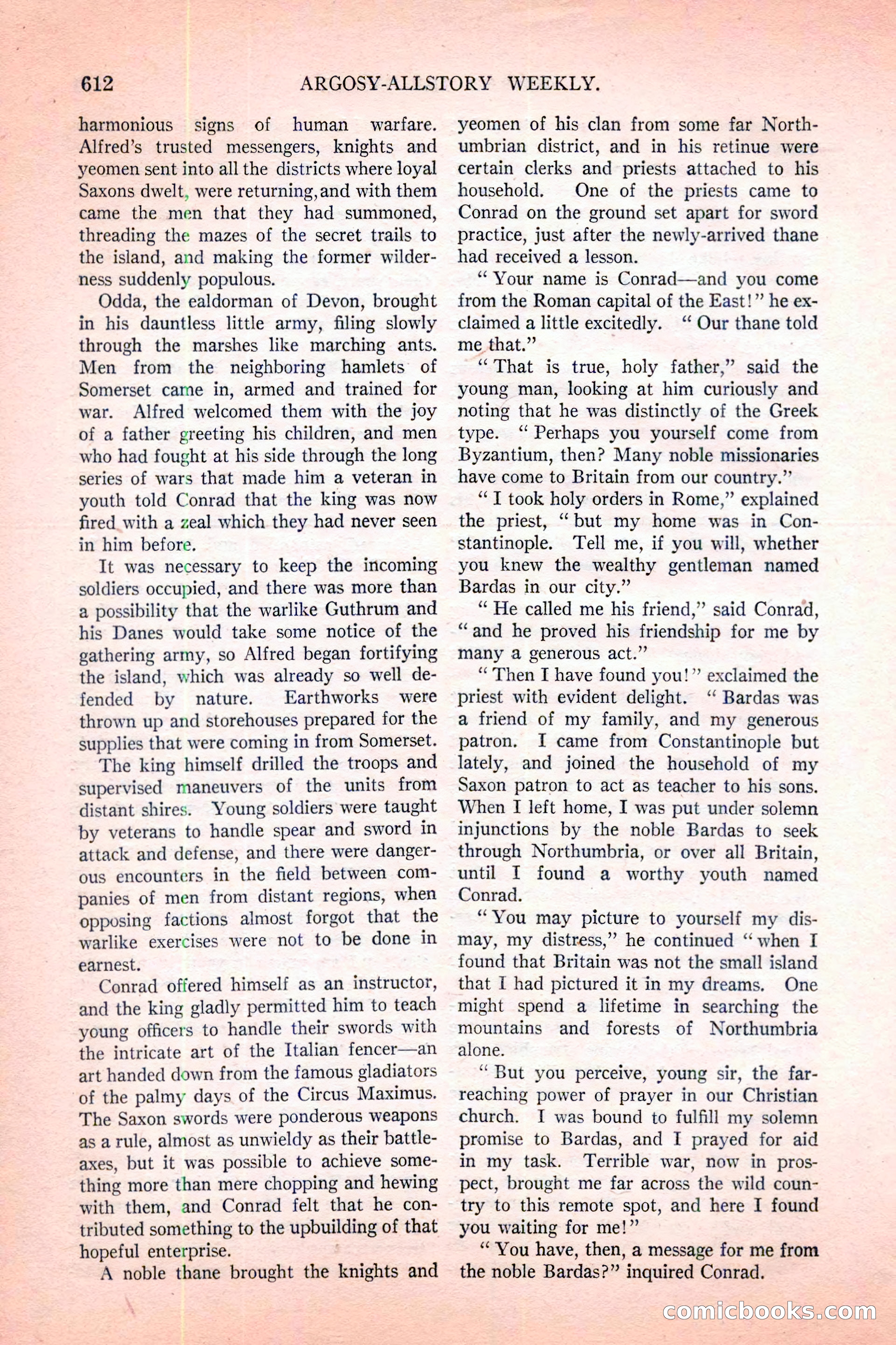 Argosy All-Story Weekly, November 12, 1927 — page 138 of 168
