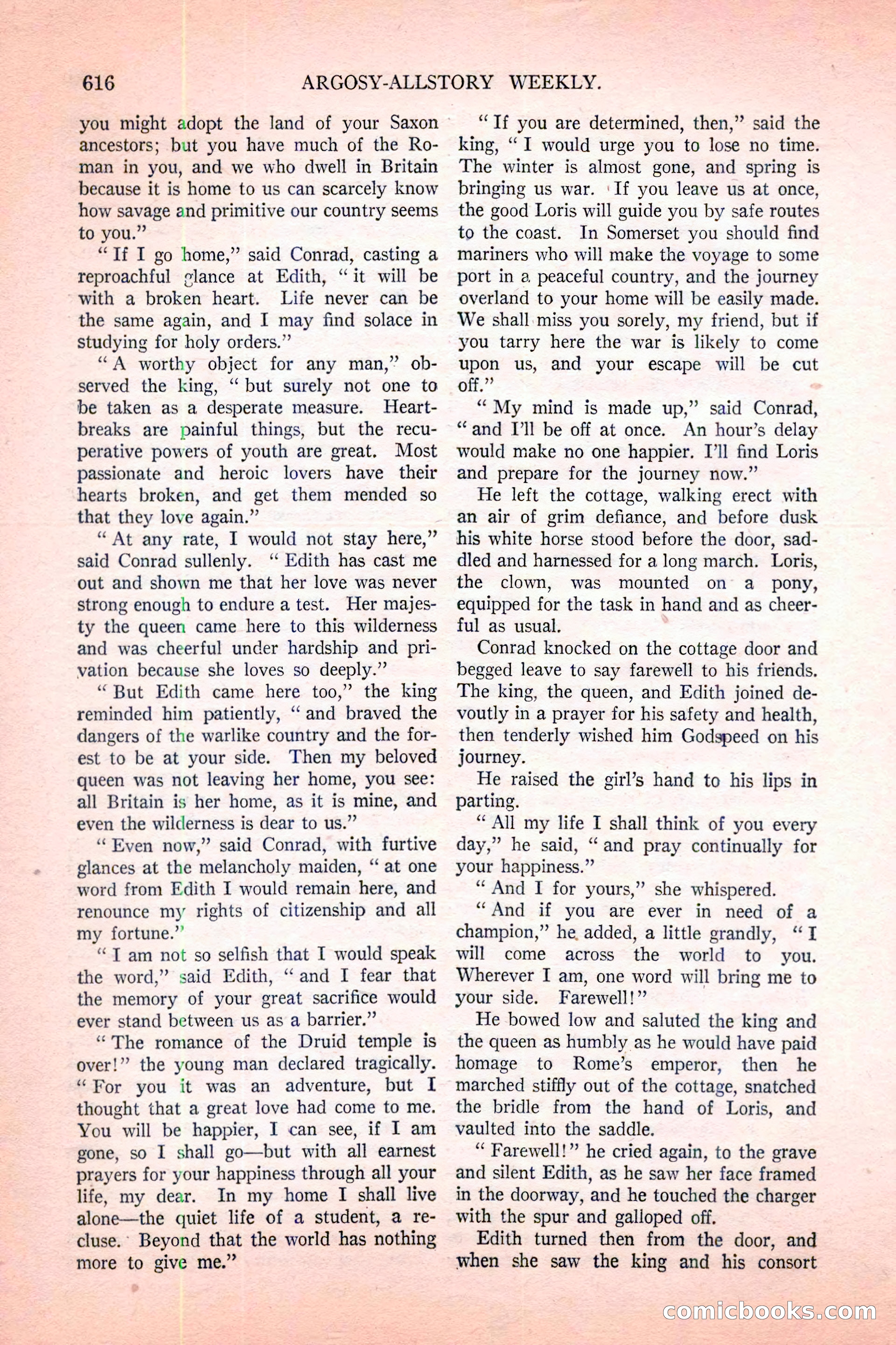 Argosy All-Story Weekly, November 12, 1927 — page 142 of 168