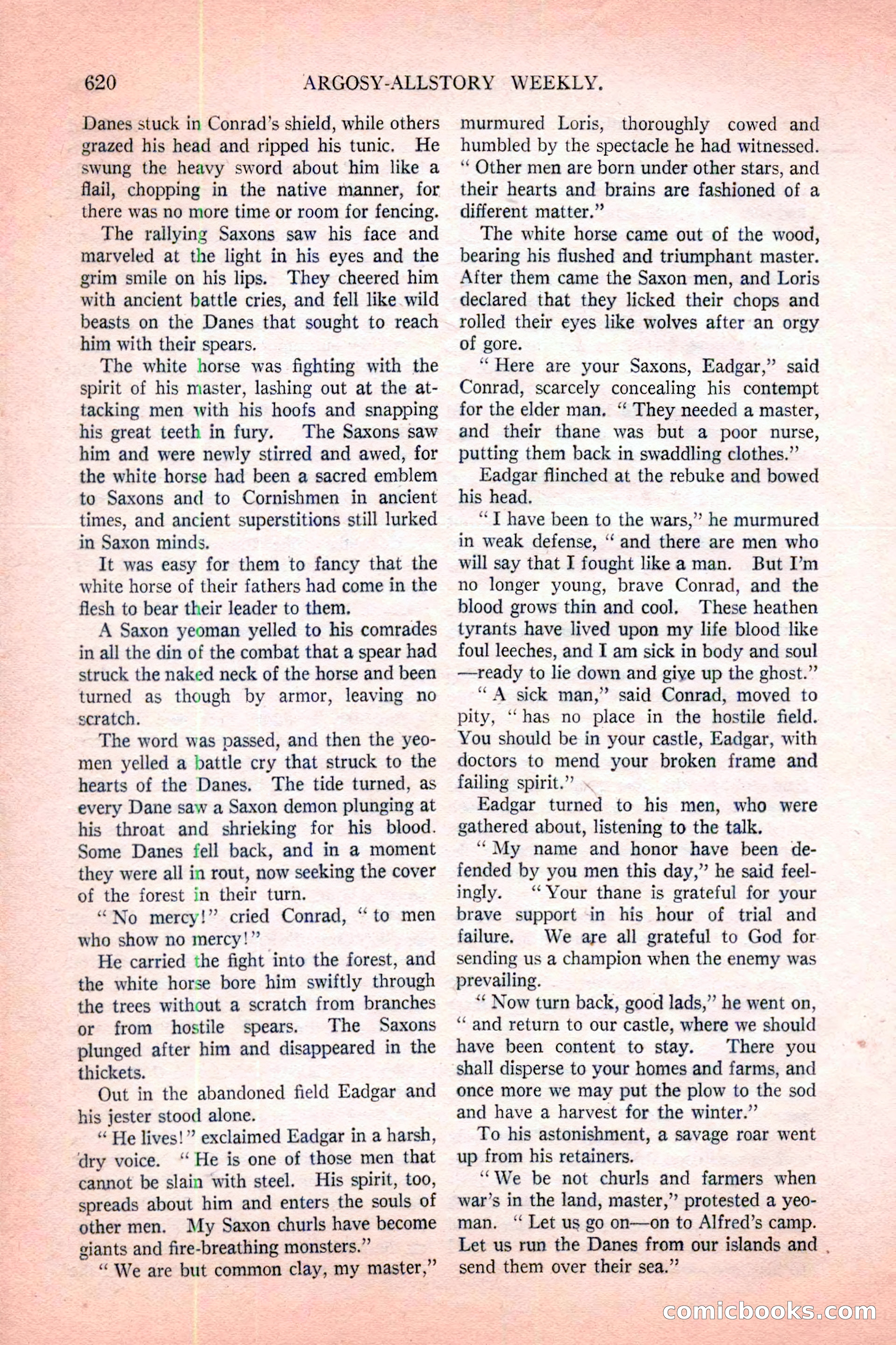 Argosy All-Story Weekly, November 12, 1927 — page 146 of 168