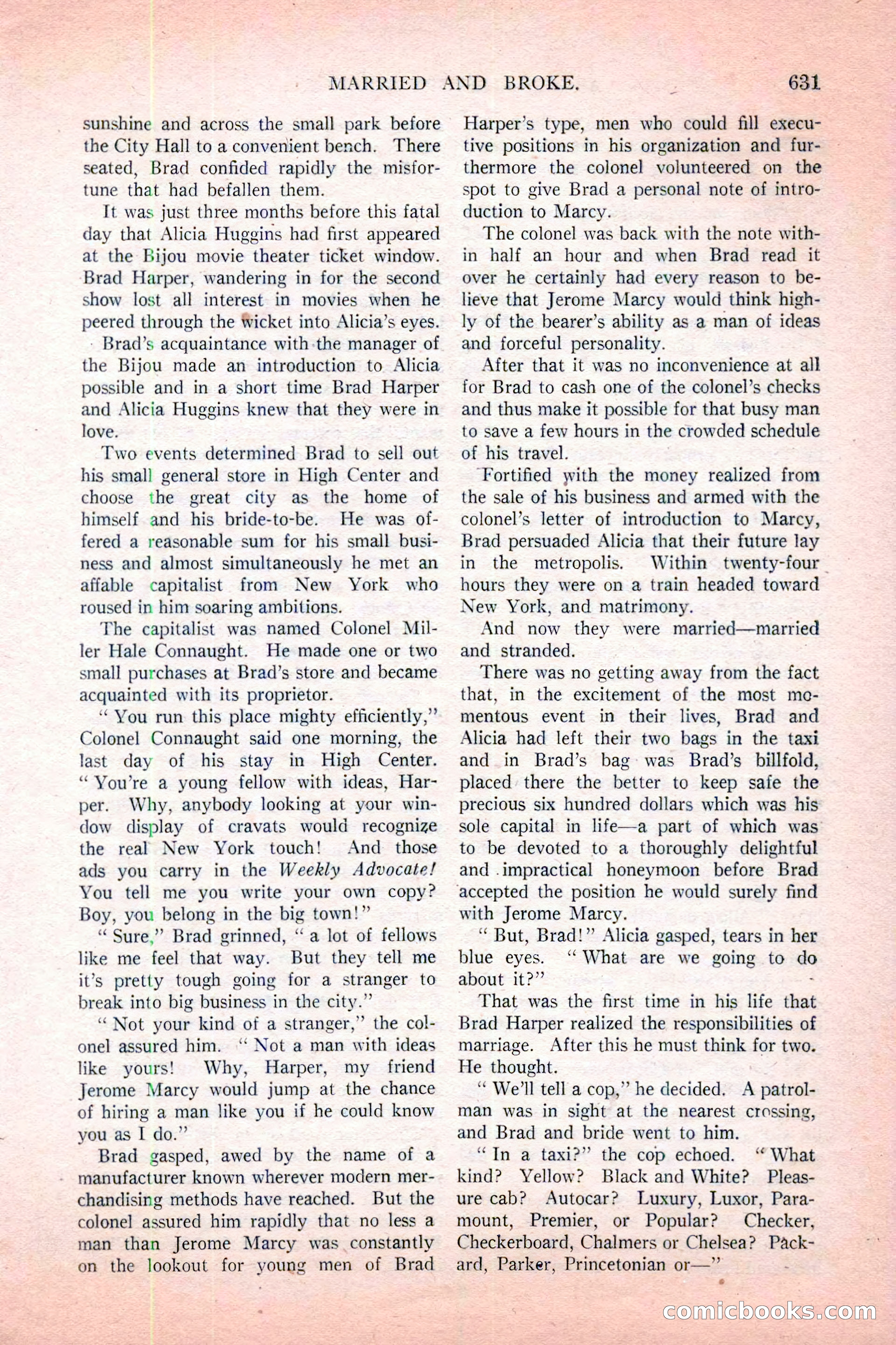 Argosy All-Story Weekly, November 12, 1927 — page 157 of 168