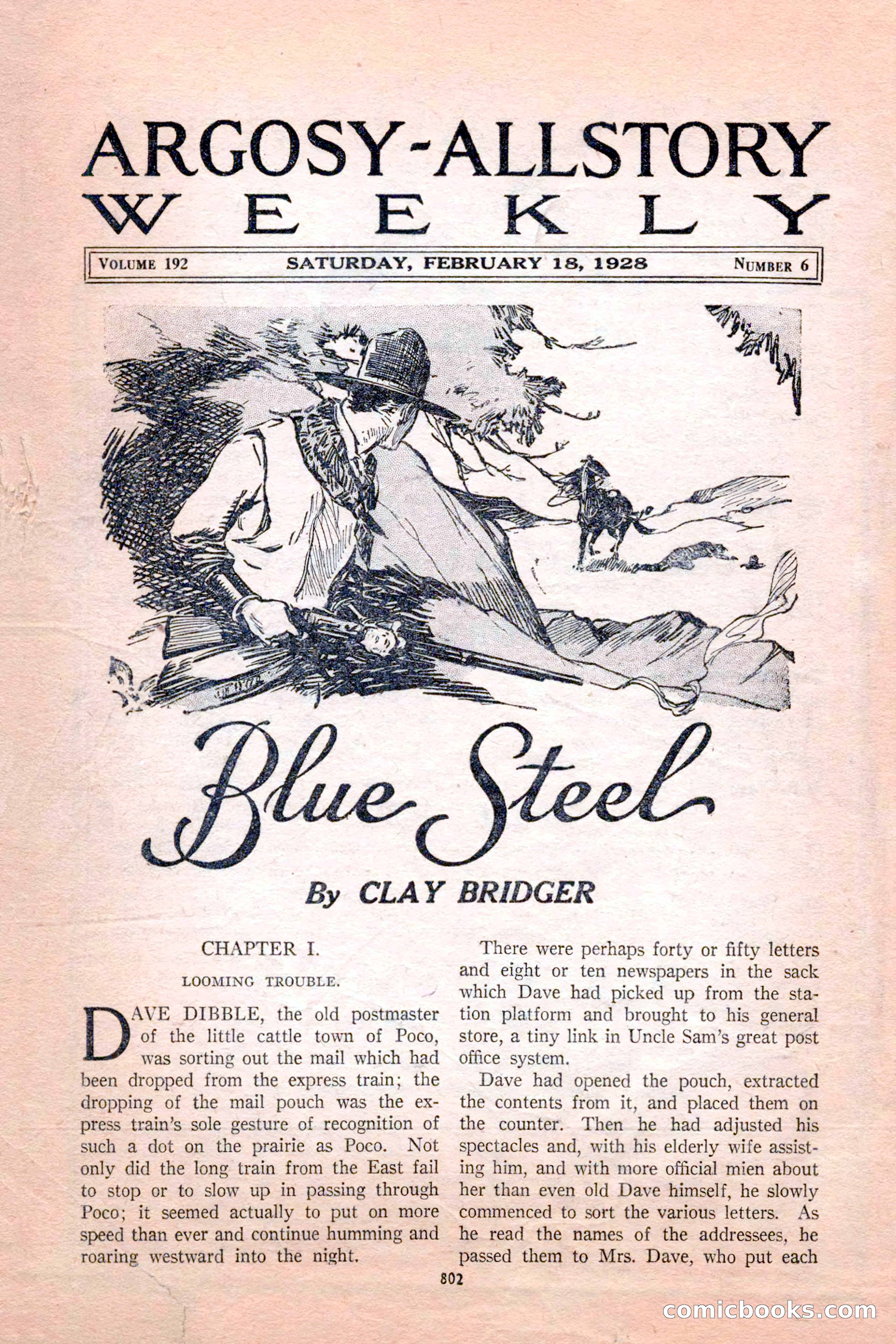 Argosy All-Story Weekly, February 18, 1928 — page 4 of 164