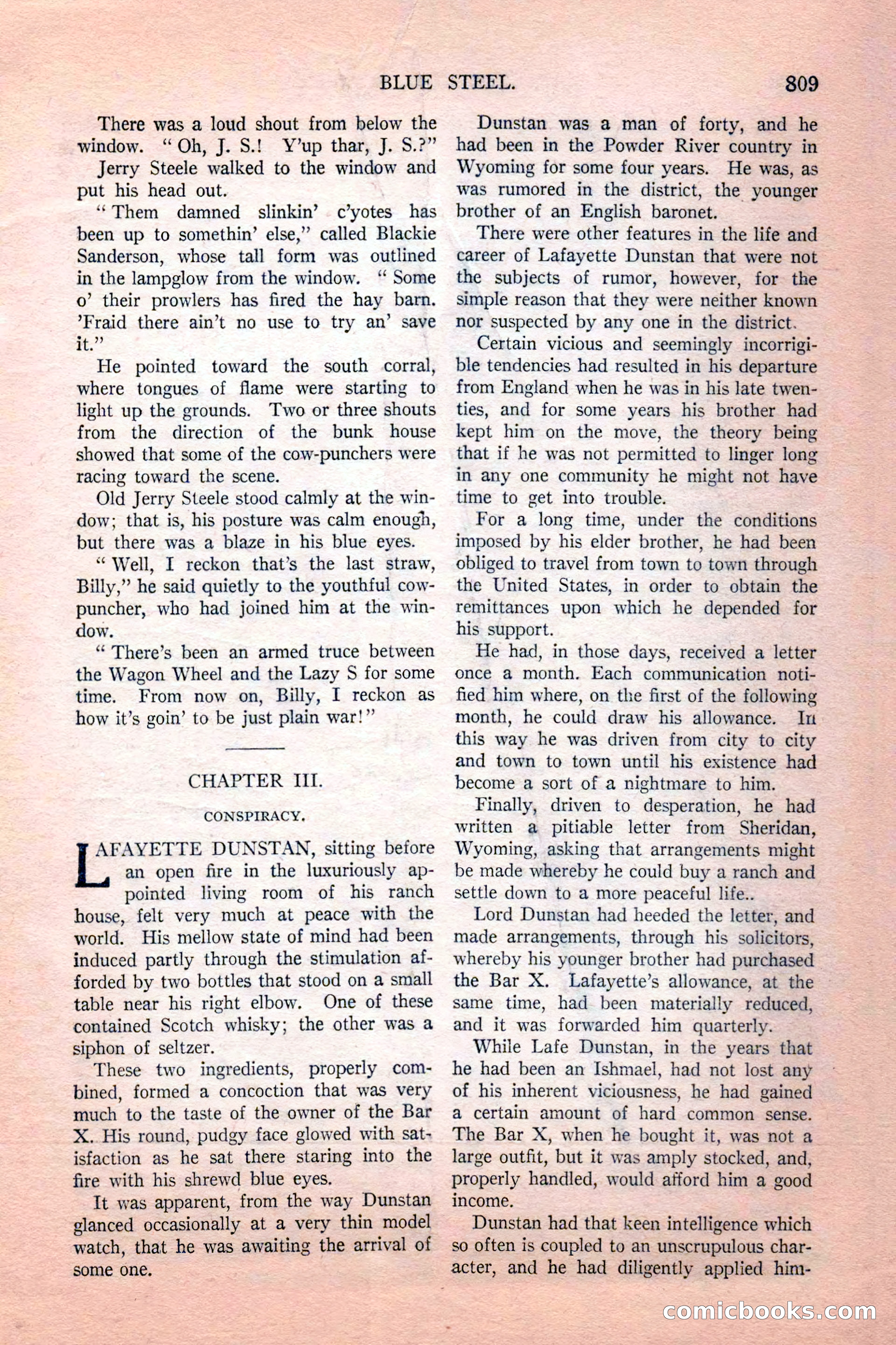 Argosy All-Story Weekly, February 18, 1928 — page 11 of 164