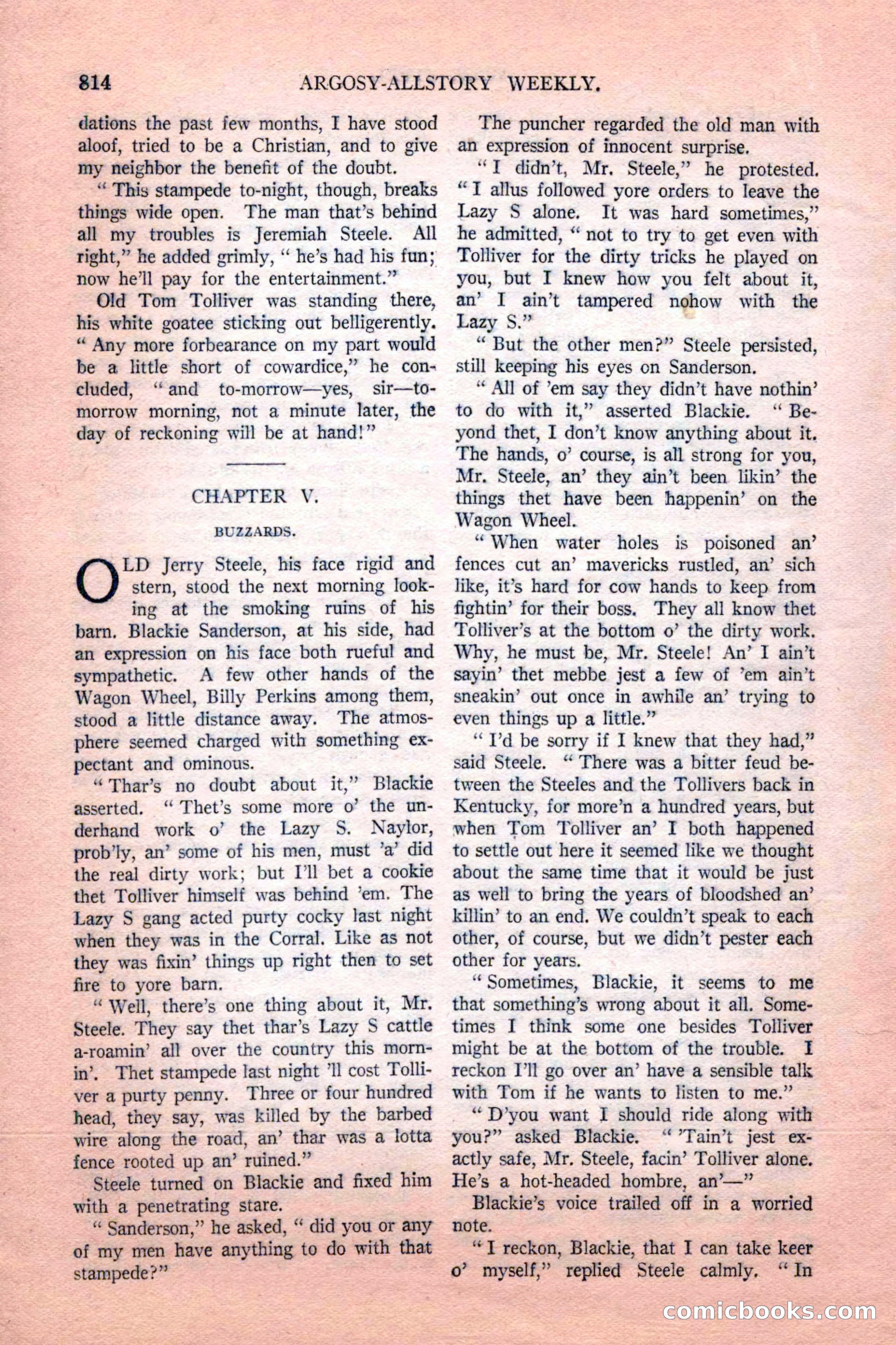 Argosy All-Story Weekly, February 18, 1928 — page 16 of 164