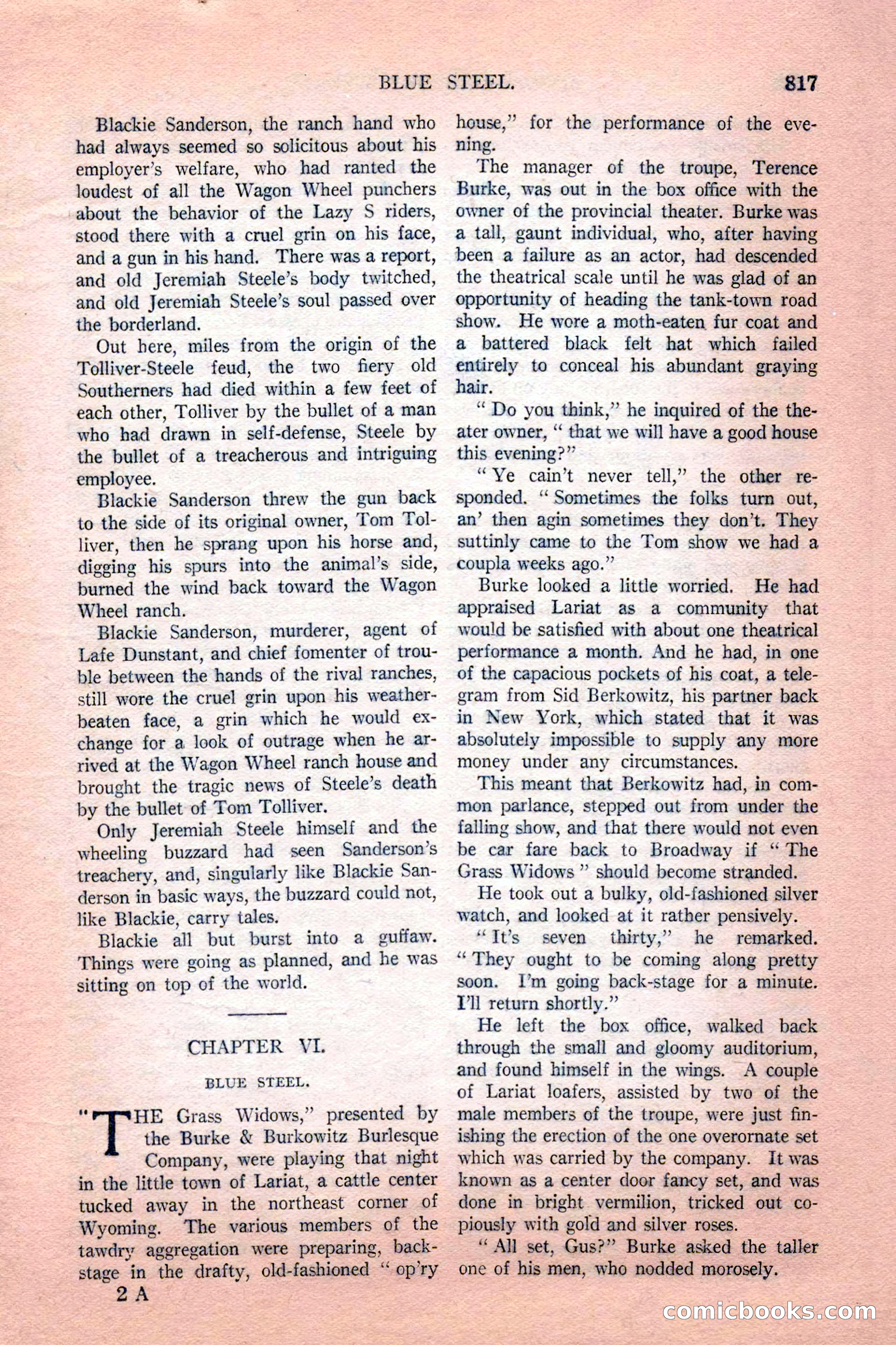 Argosy All-Story Weekly, February 18, 1928 — page 19 of 164