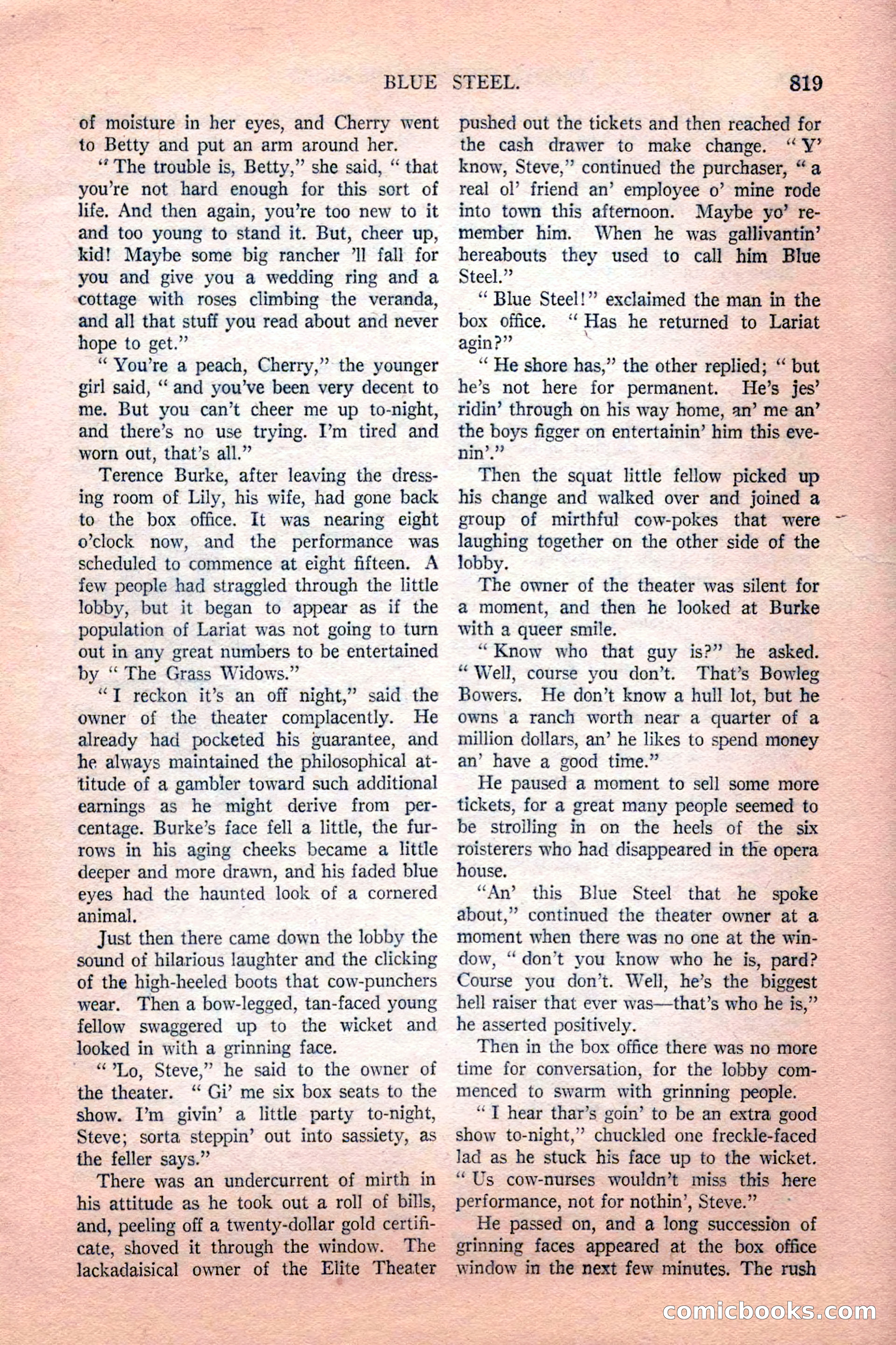 Argosy All-Story Weekly, February 18, 1928 — page 21 of 164