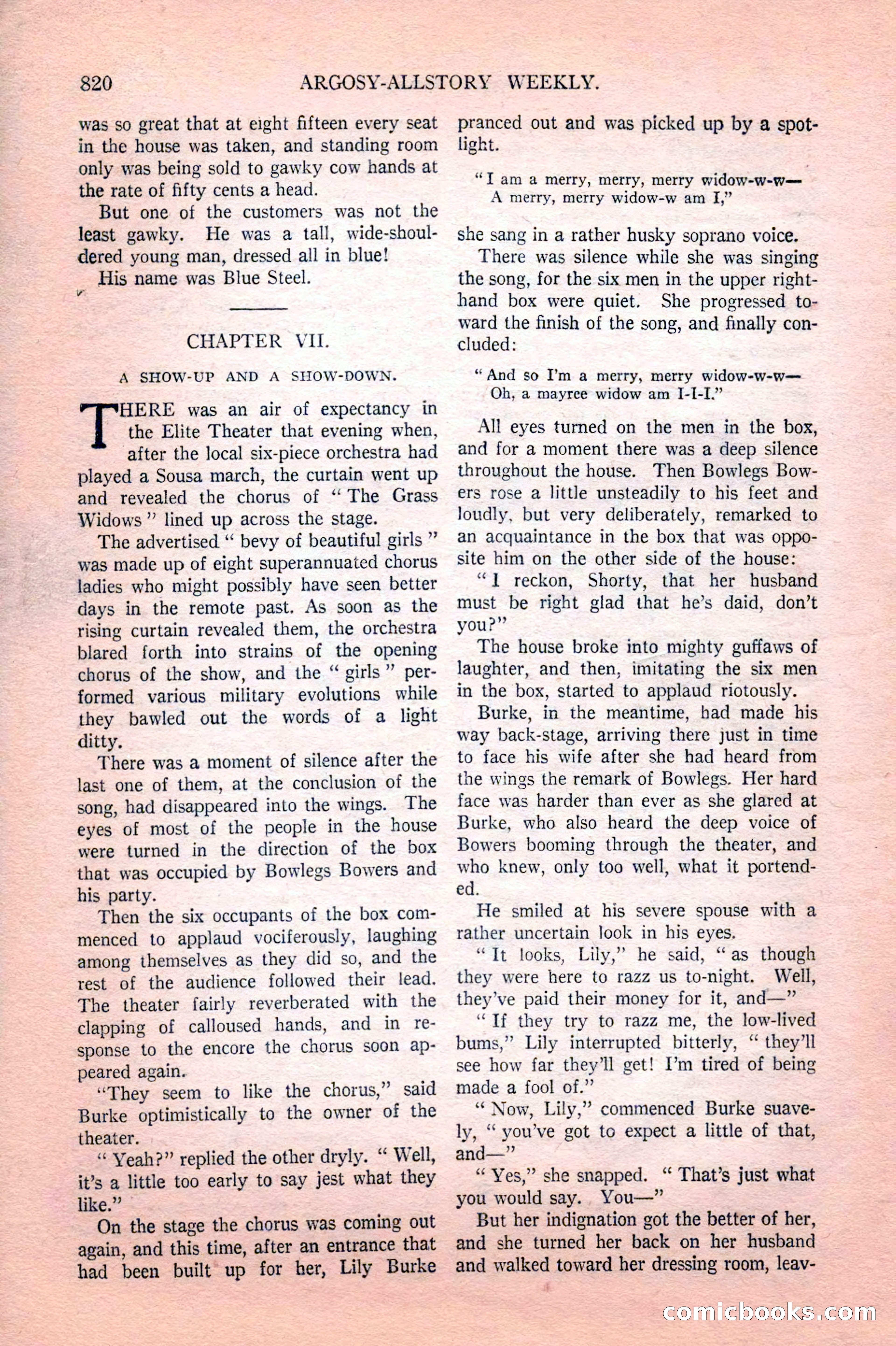 Argosy All-Story Weekly, February 18, 1928 — page 22 of 164