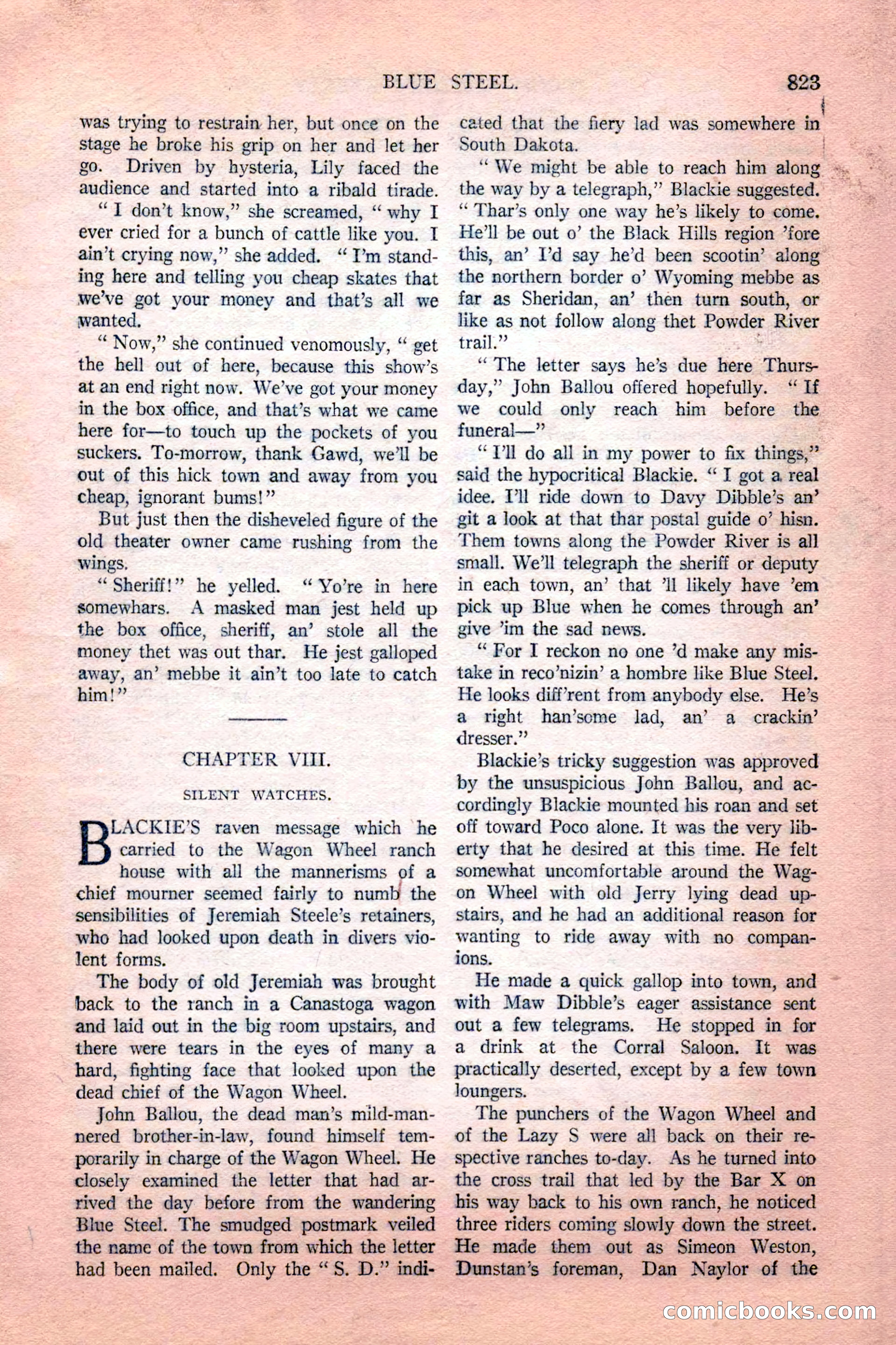 Argosy All-Story Weekly, February 18, 1928 — page 25 of 164