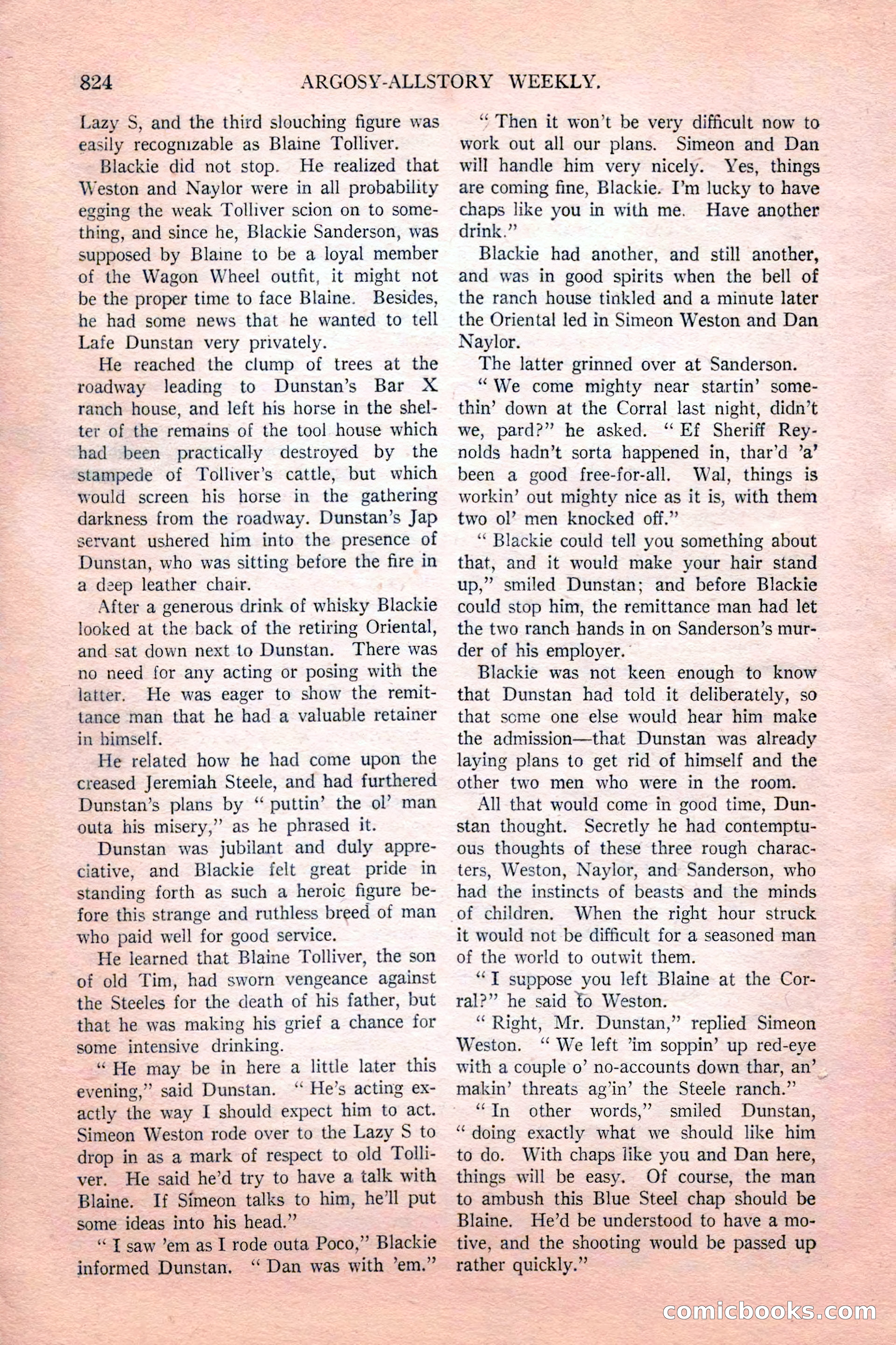 Argosy All-Story Weekly, February 18, 1928 — page 26 of 164