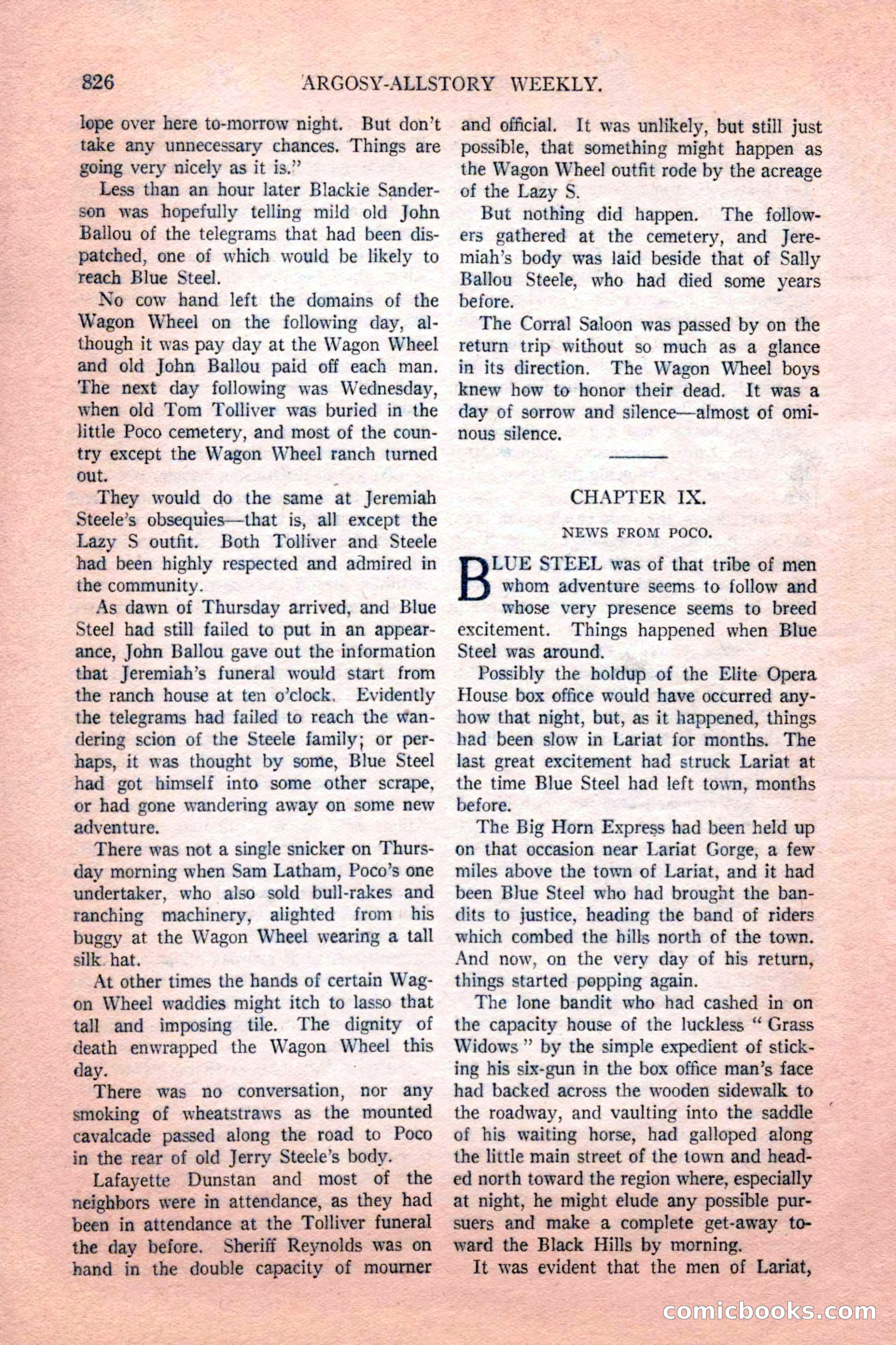 Argosy All-Story Weekly, February 18, 1928 — page 28 of 164
