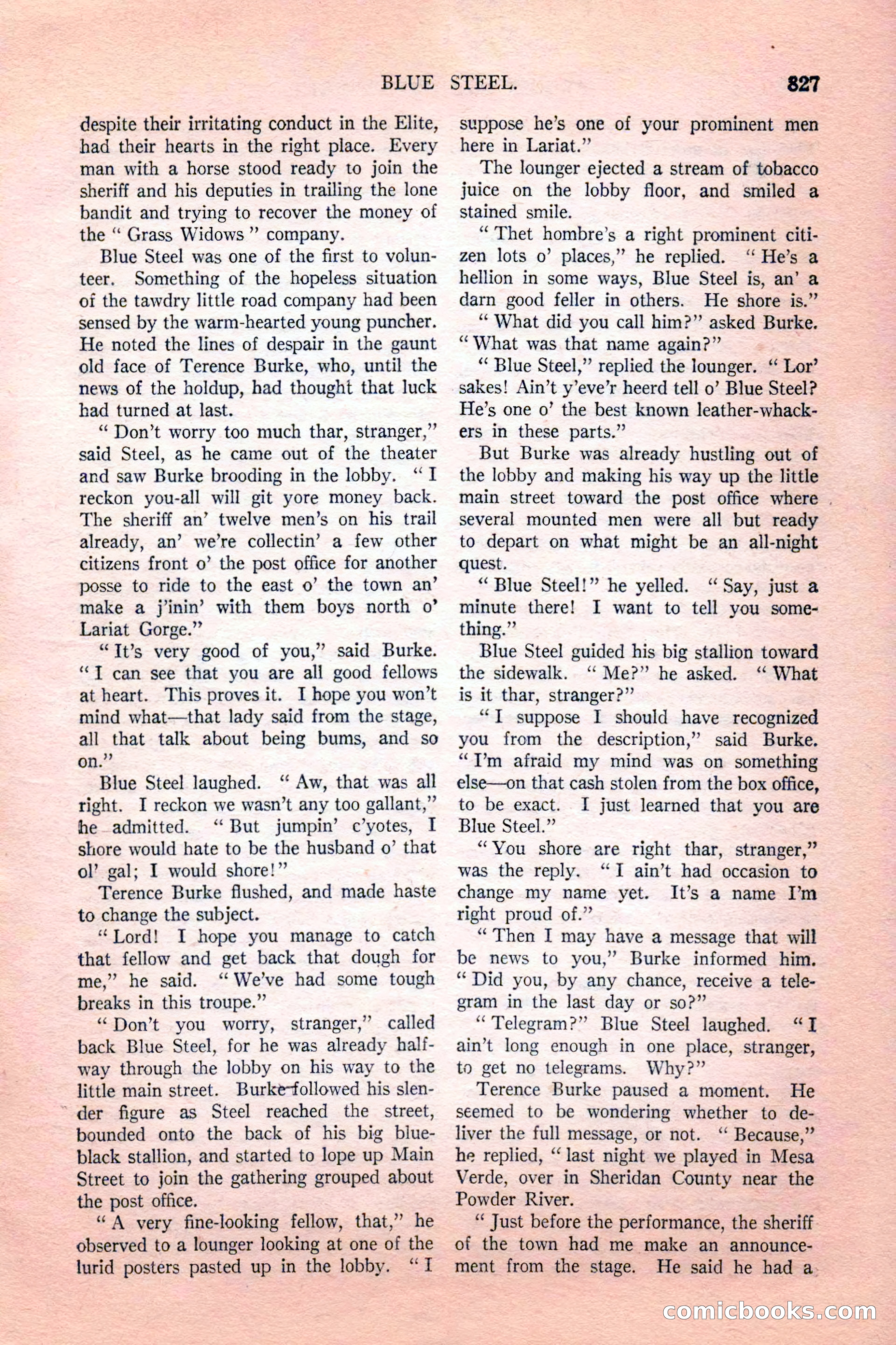 Argosy All-Story Weekly, February 18, 1928 — page 29 of 164