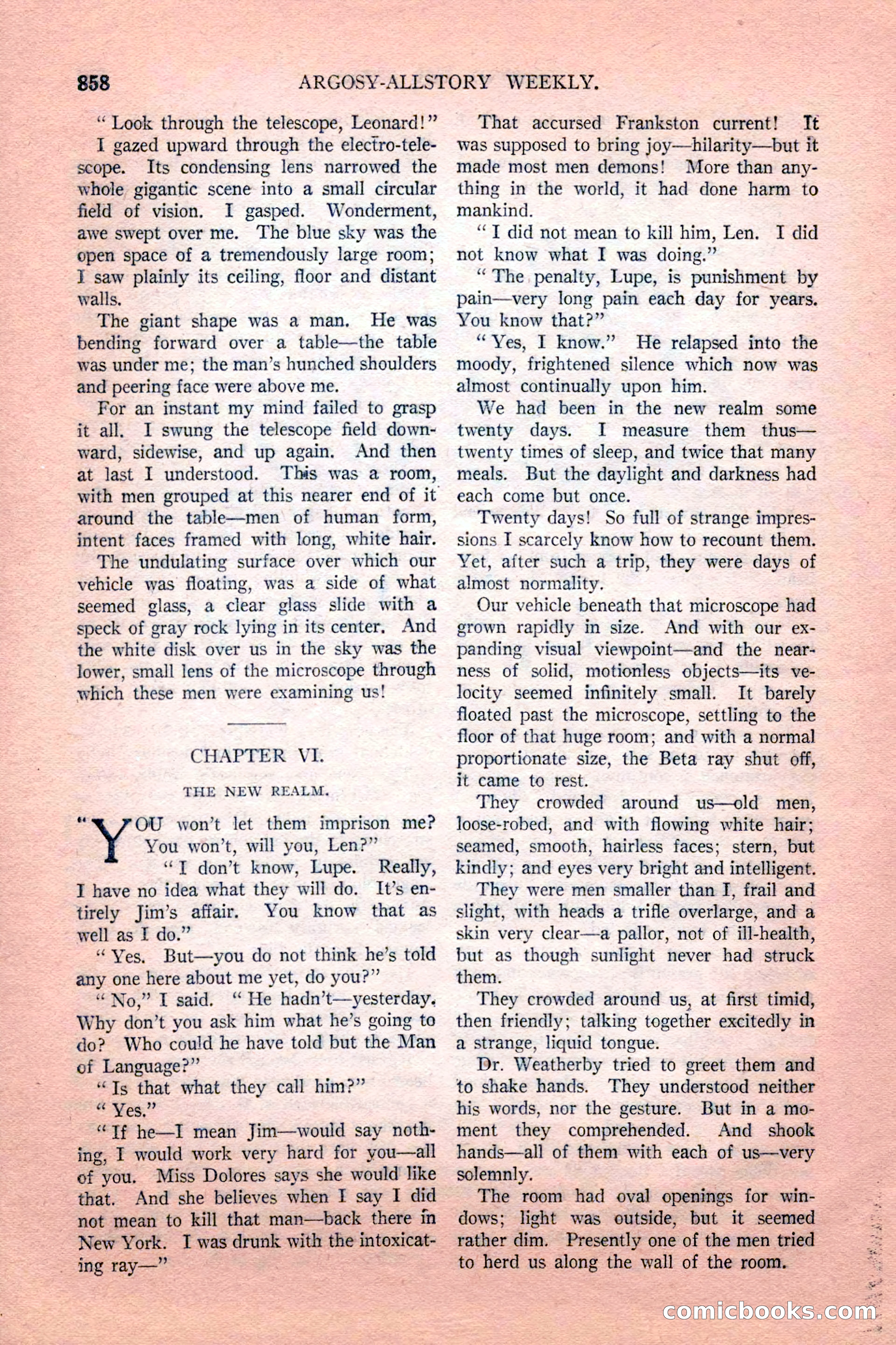 Argosy All-Story Weekly, February 18, 1928 — page 60 of 164