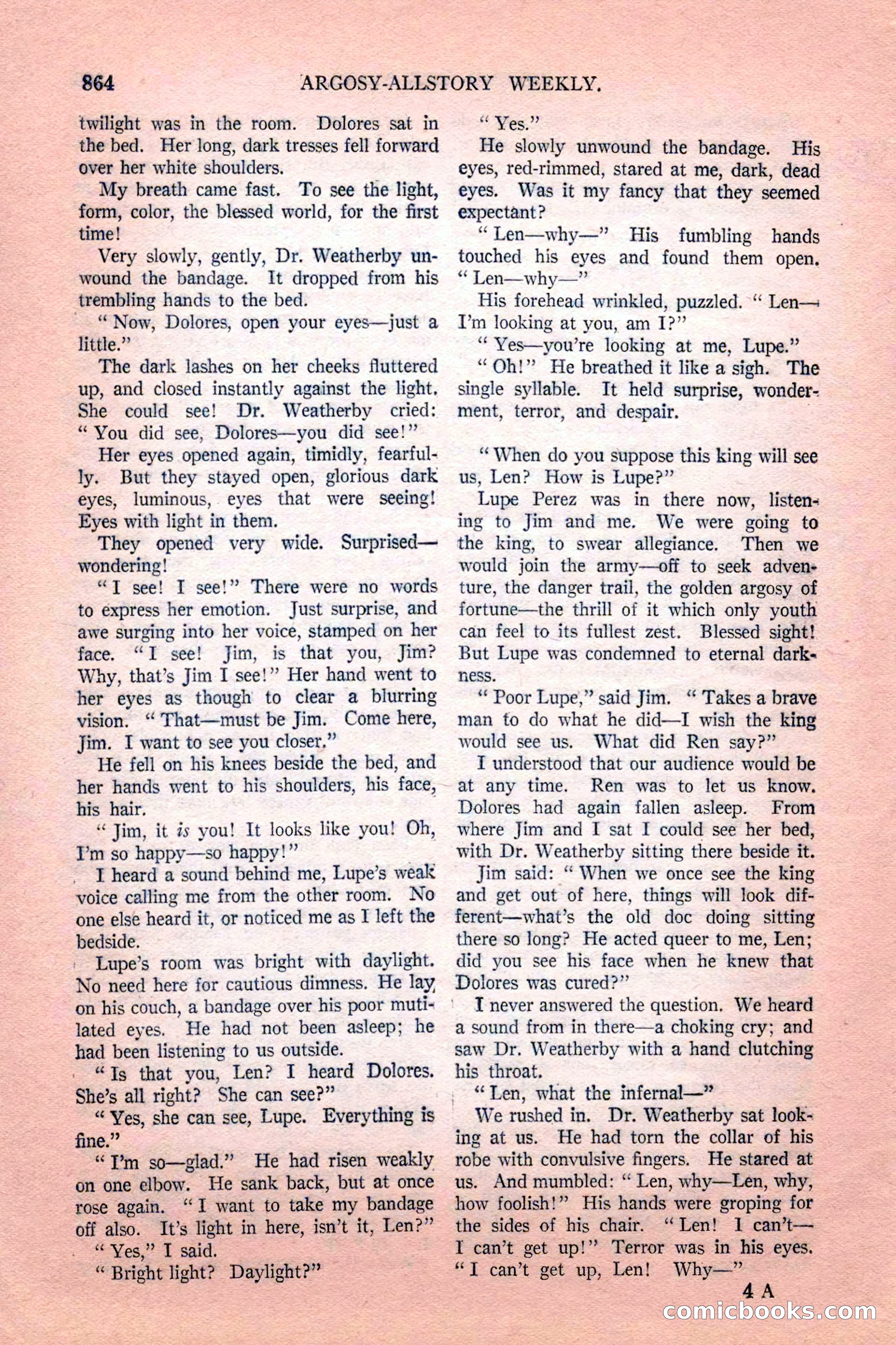 Argosy All-Story Weekly, February 18, 1928 — page 66 of 164