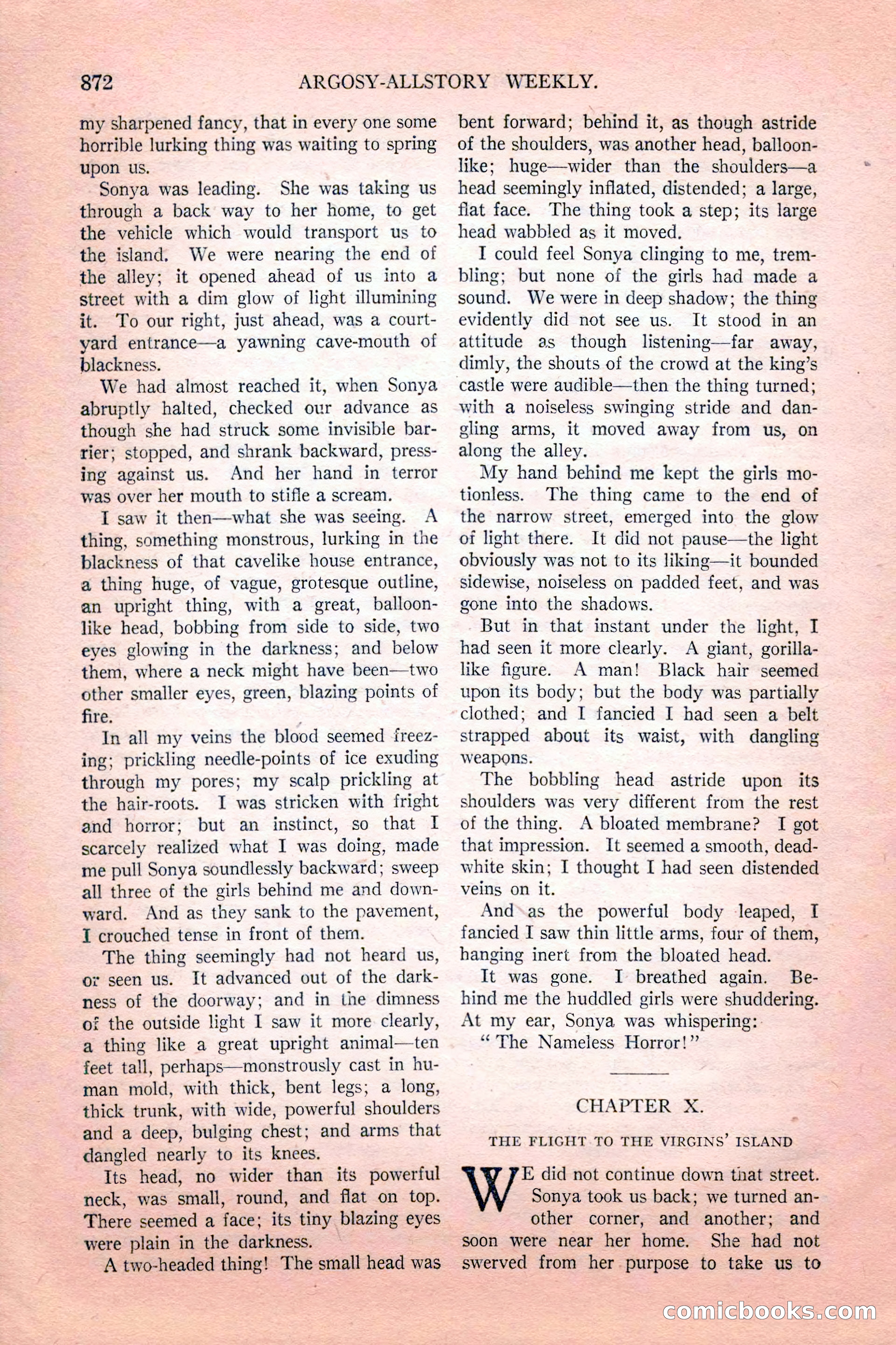 Argosy All-Story Weekly, February 18, 1928 — page 74 of 164