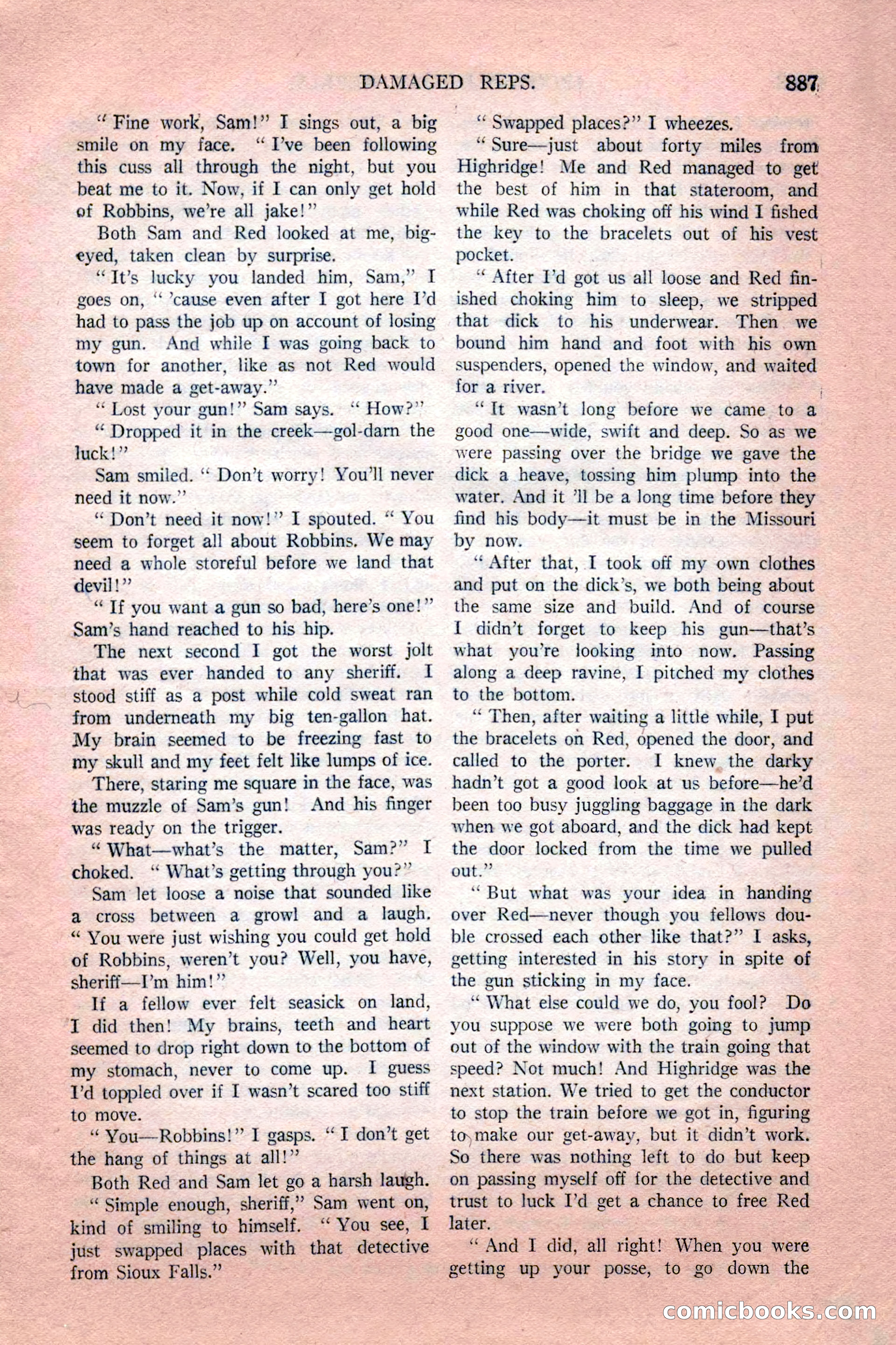 Argosy All-Story Weekly, February 18, 1928 — page 89 of 164