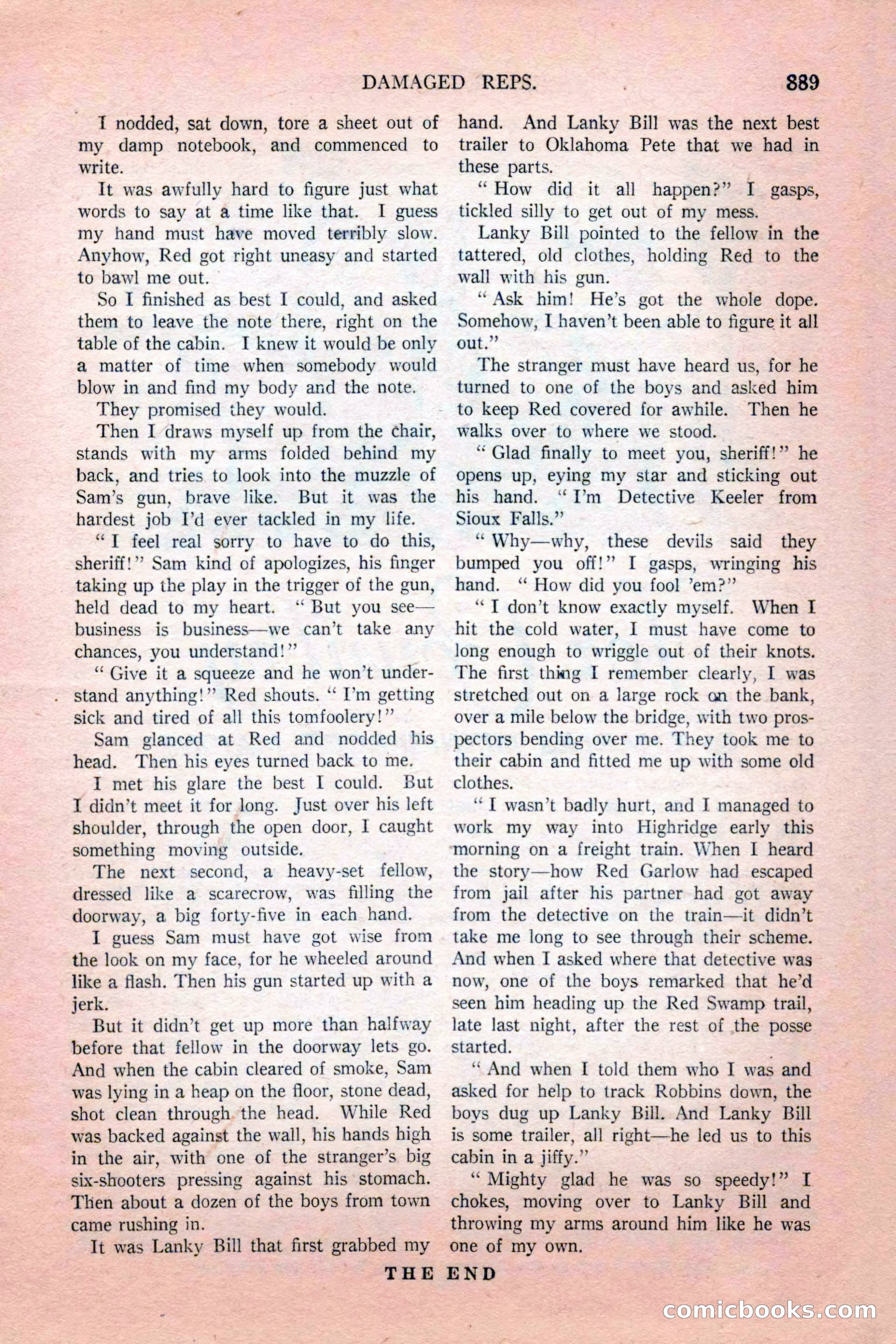 Argosy All-Story Weekly, February 18, 1928 — page 91 of 164