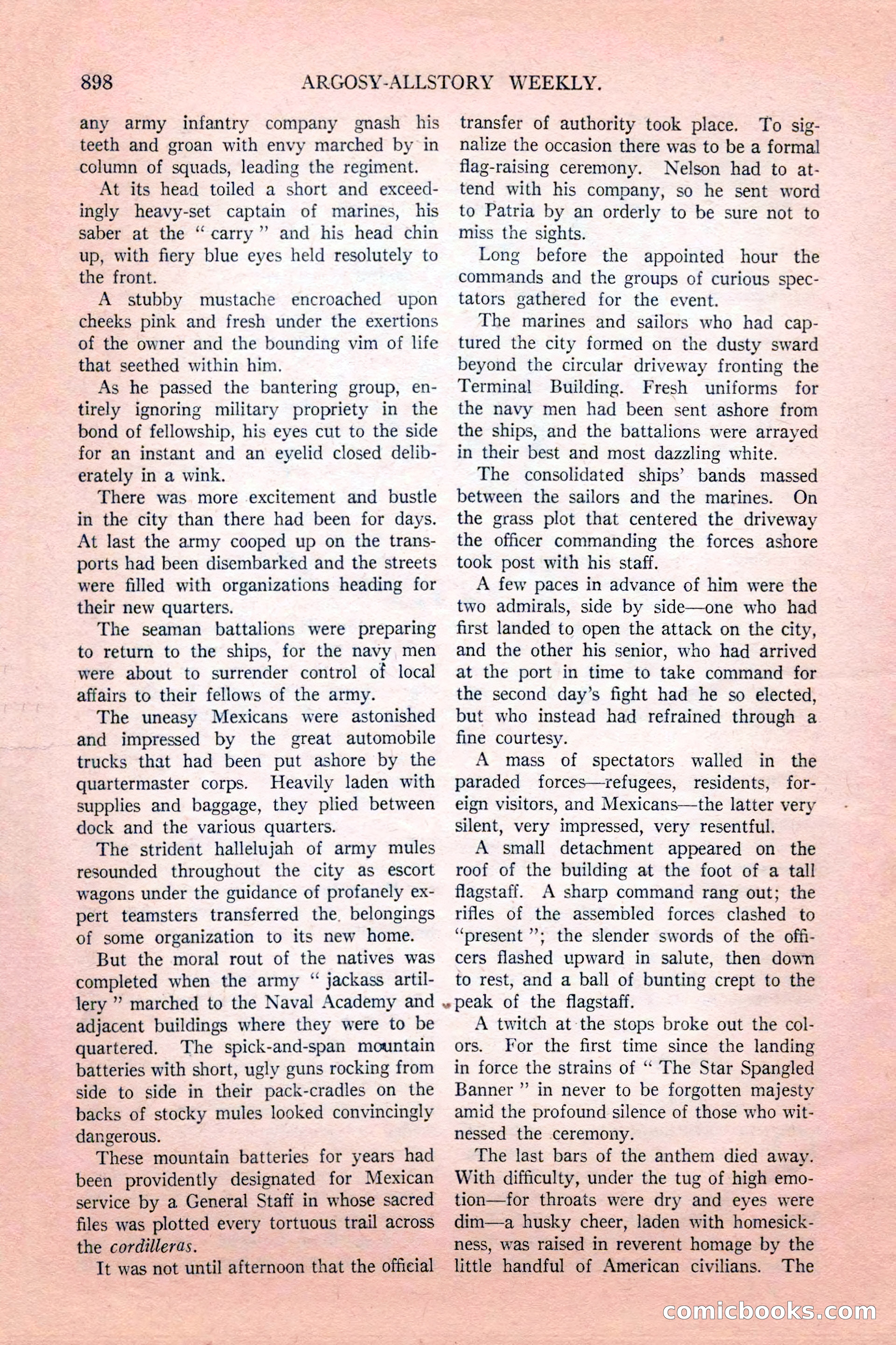 Argosy All-Story Weekly, February 18, 1928 — page 100 of 164