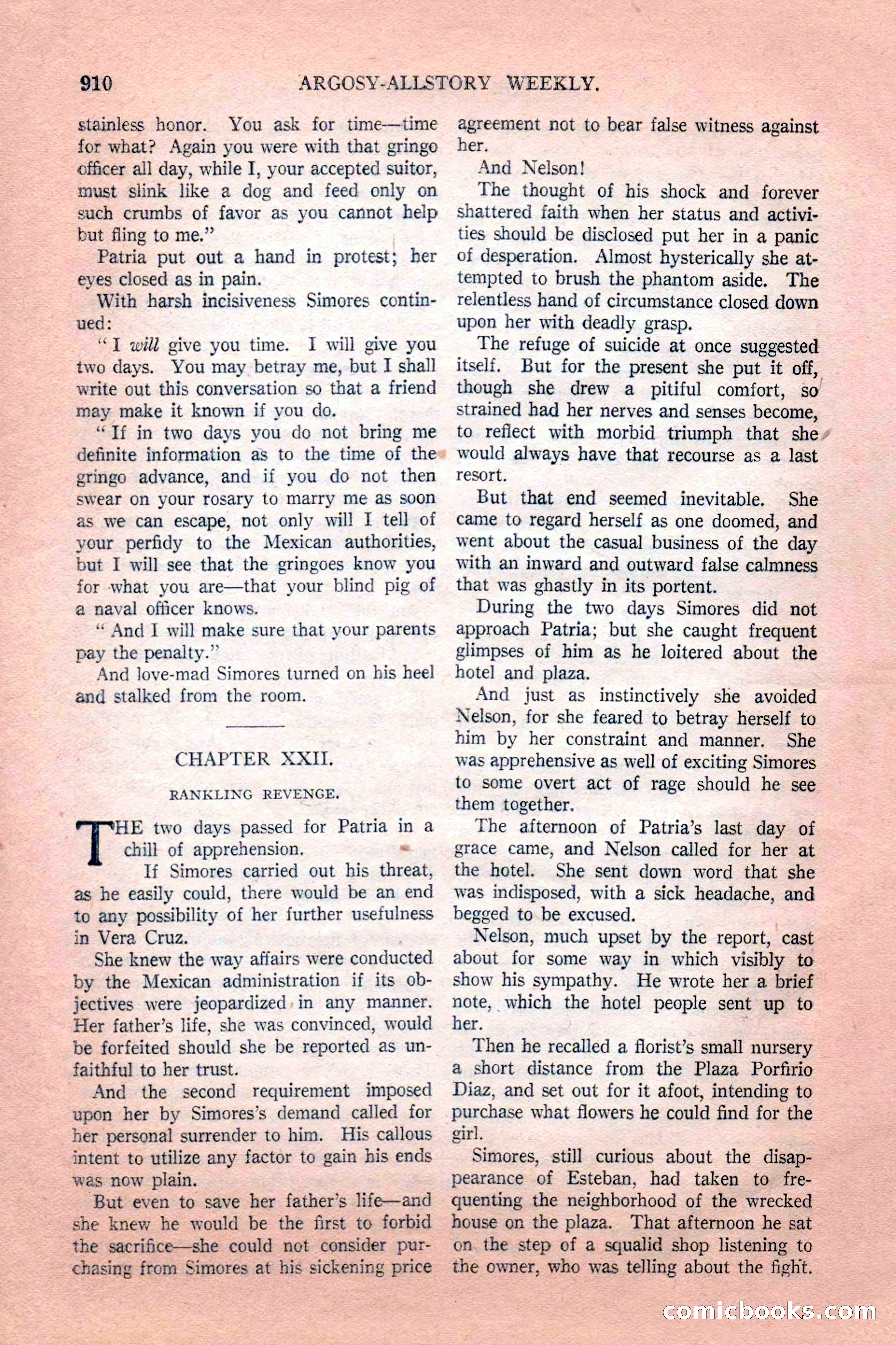 Argosy All-Story Weekly, February 18, 1928 — page 112 of 164
