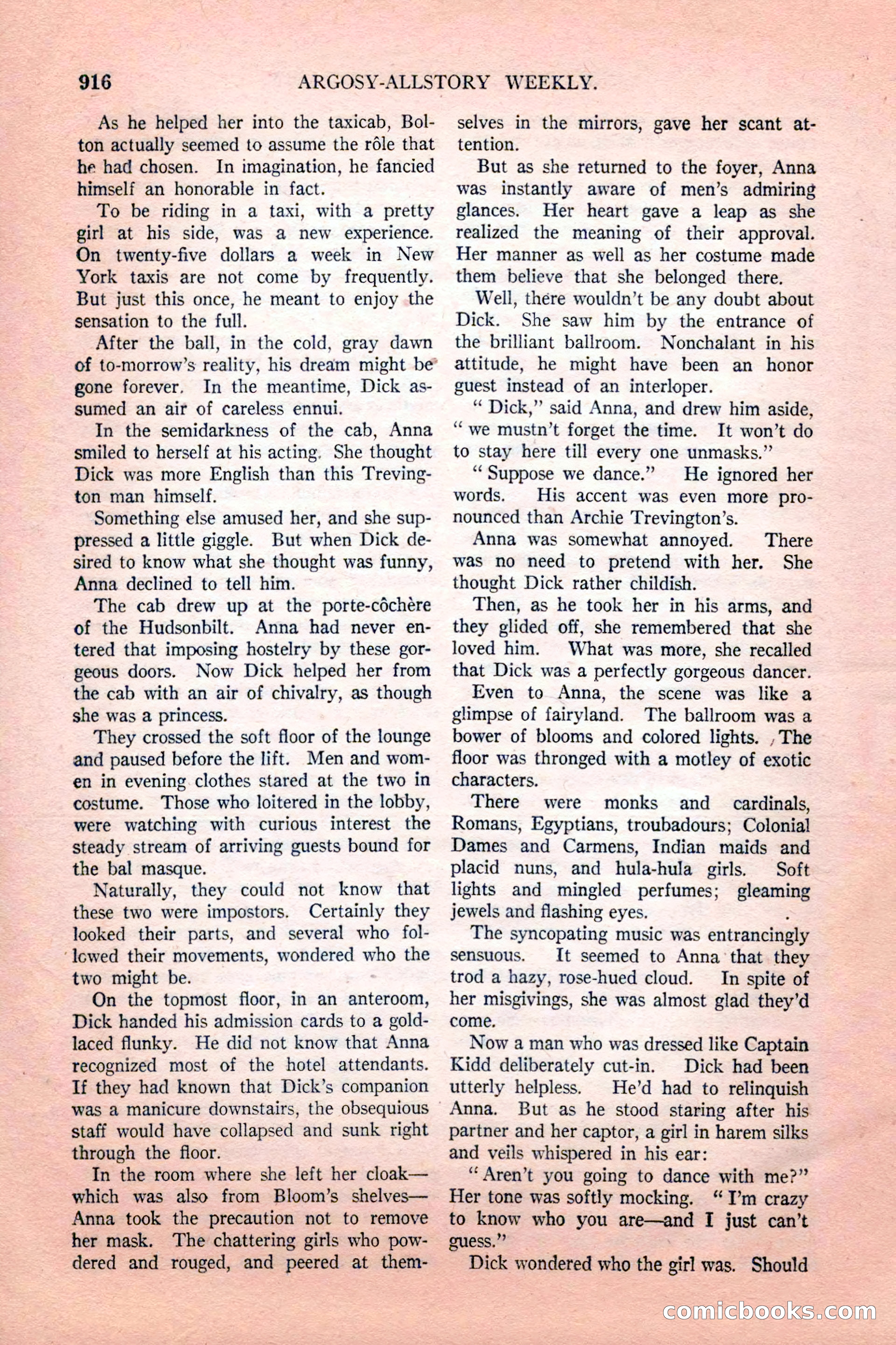 Argosy All-Story Weekly, February 18, 1928 — page 118 of 164
