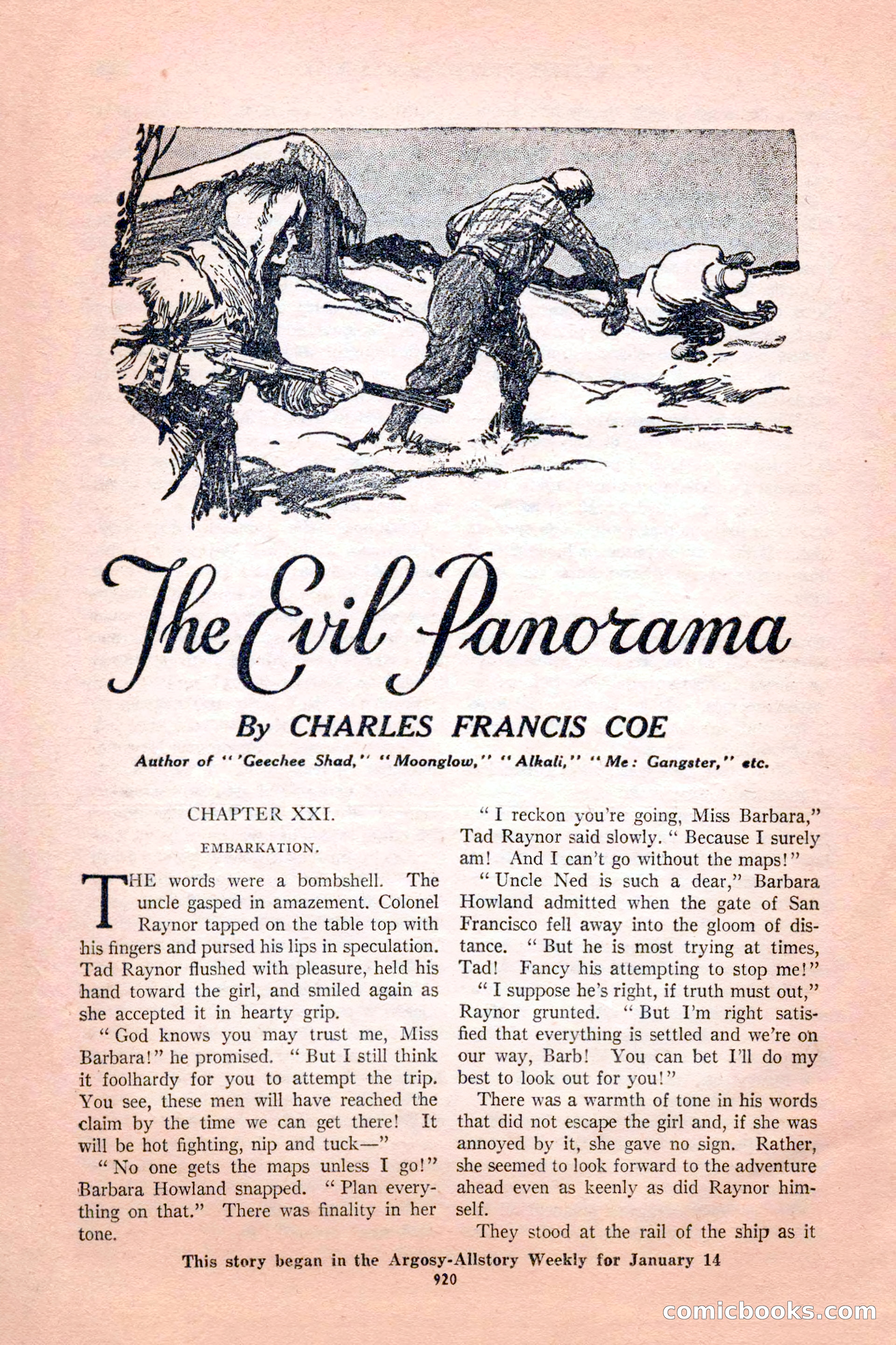 Argosy All-Story Weekly, February 18, 1928 — page 122 of 164