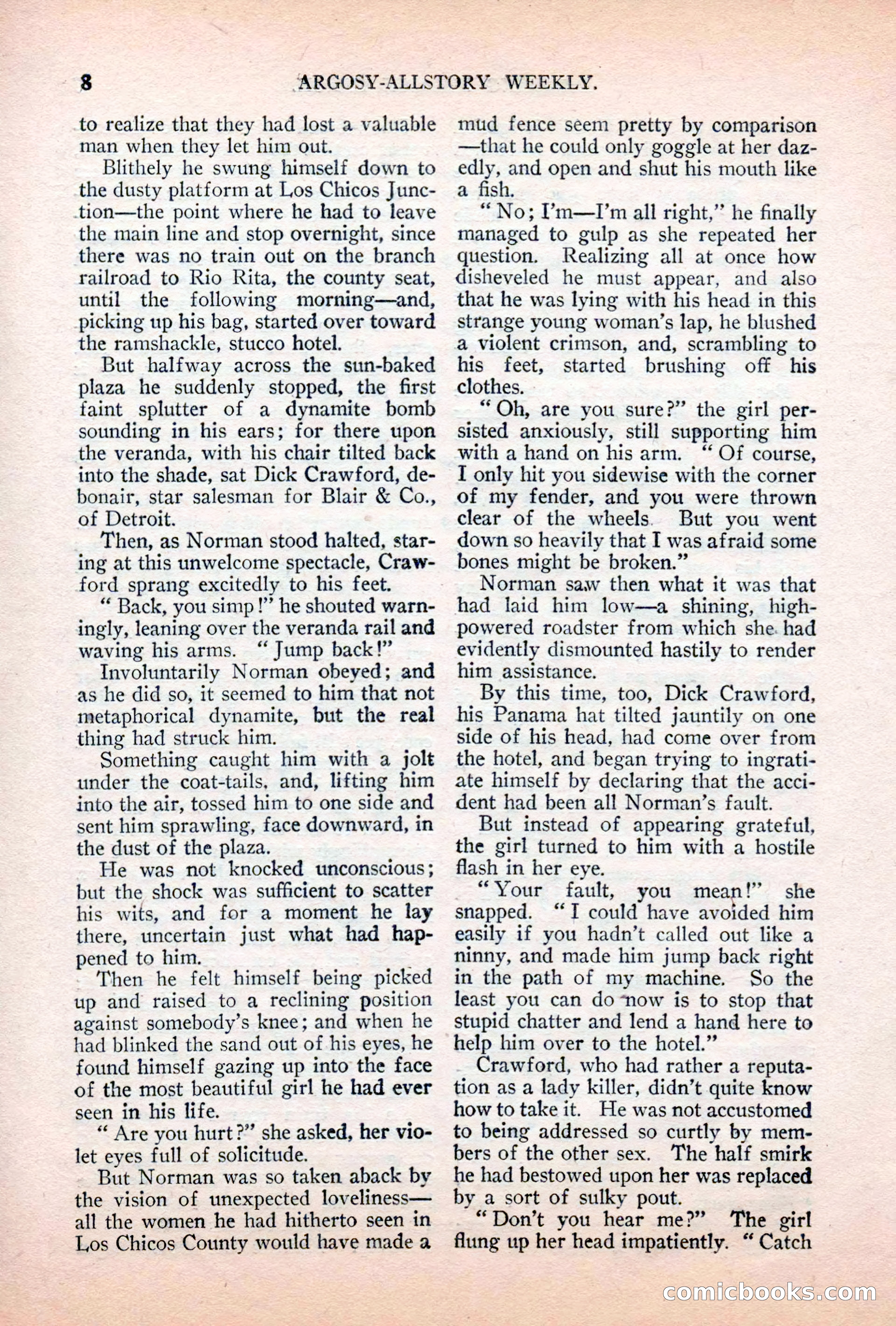 Argosy All-Story Weekly, April 7, 1928 — page 18 of 160
