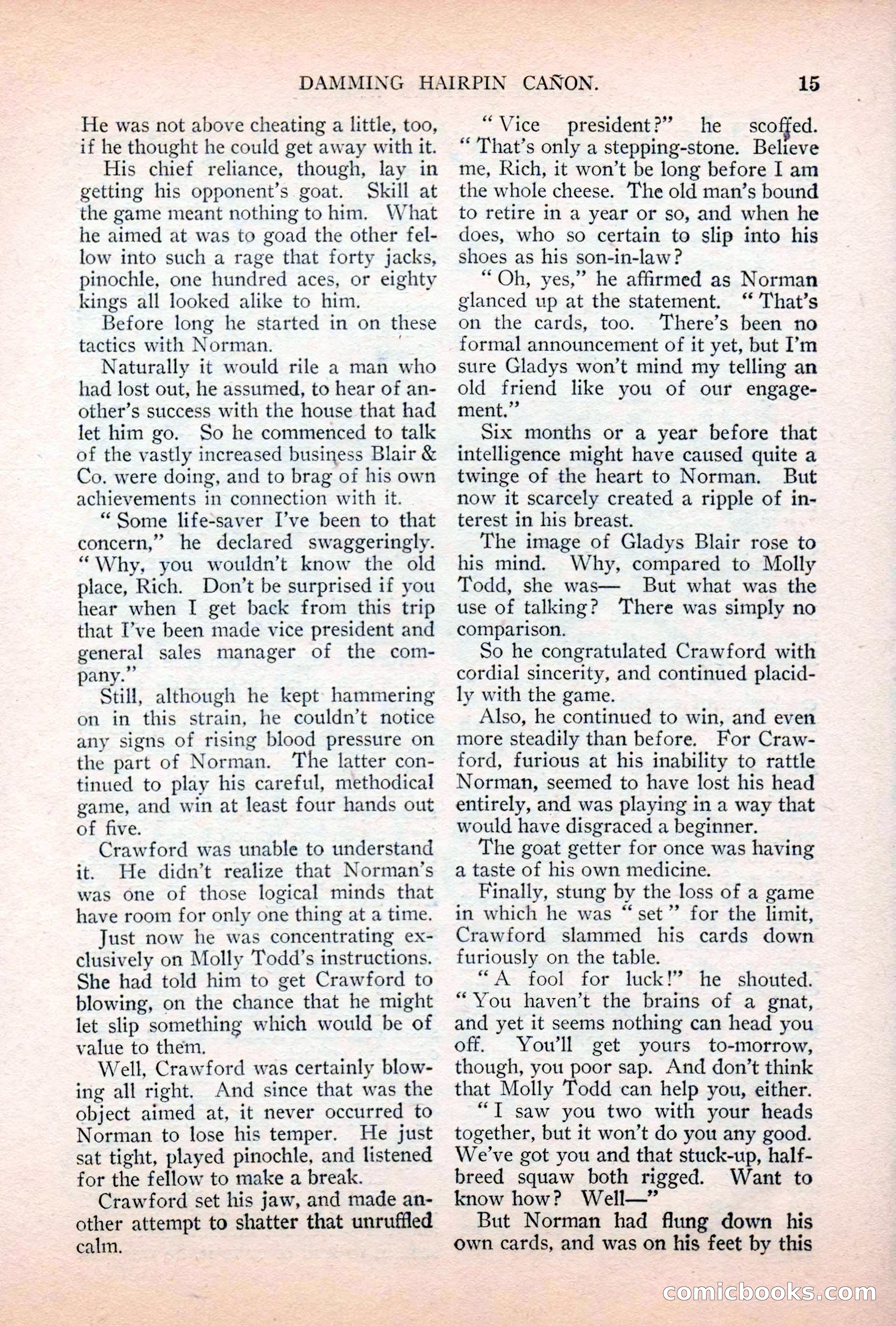 Argosy All-Story Weekly, April 7, 1928 — page 25 of 160