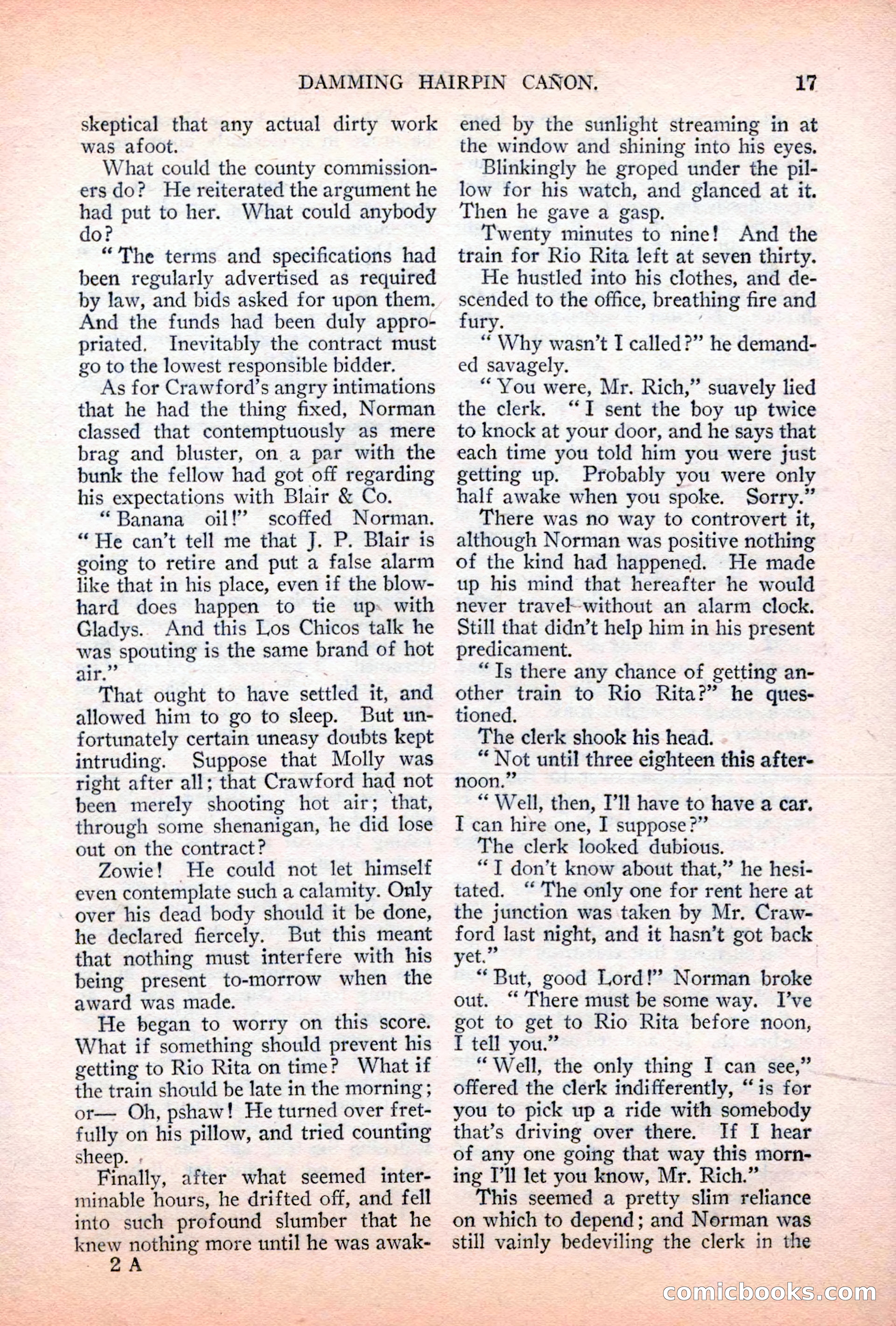 Argosy All-Story Weekly, April 7, 1928 — page 27 of 160