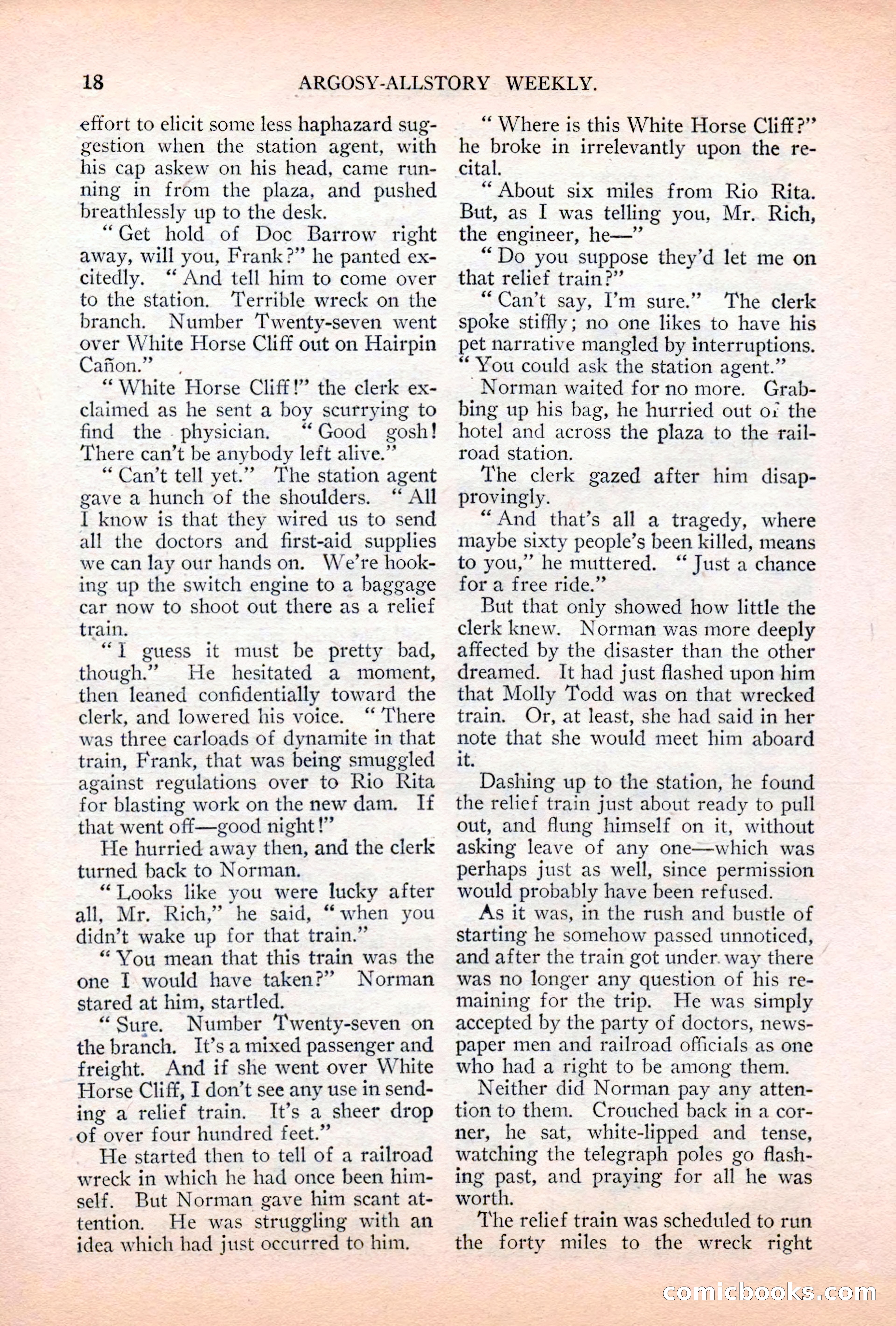 Argosy All-Story Weekly, April 7, 1928 — page 28 of 160