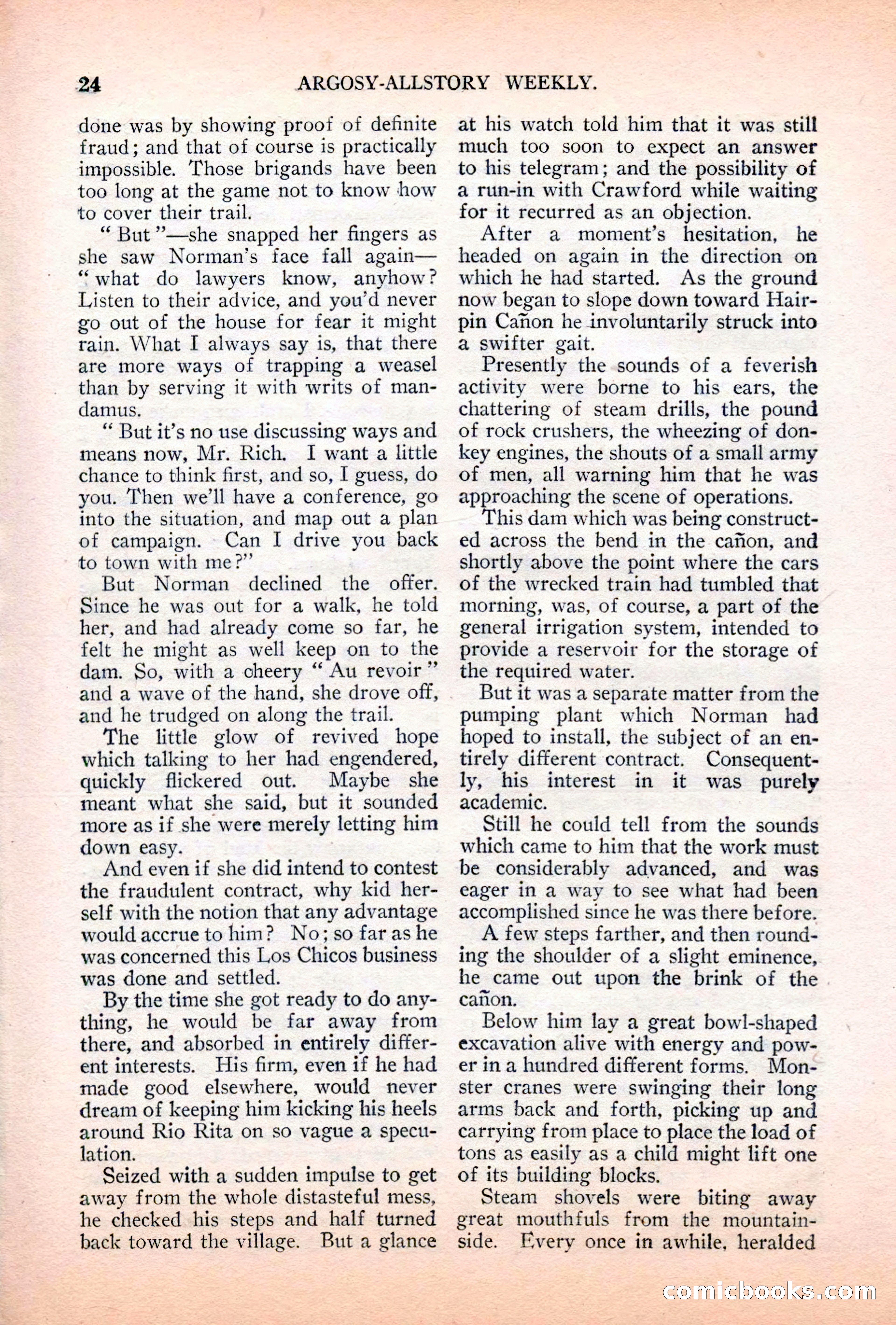 Argosy All-Story Weekly, April 7, 1928 — page 34 of 160