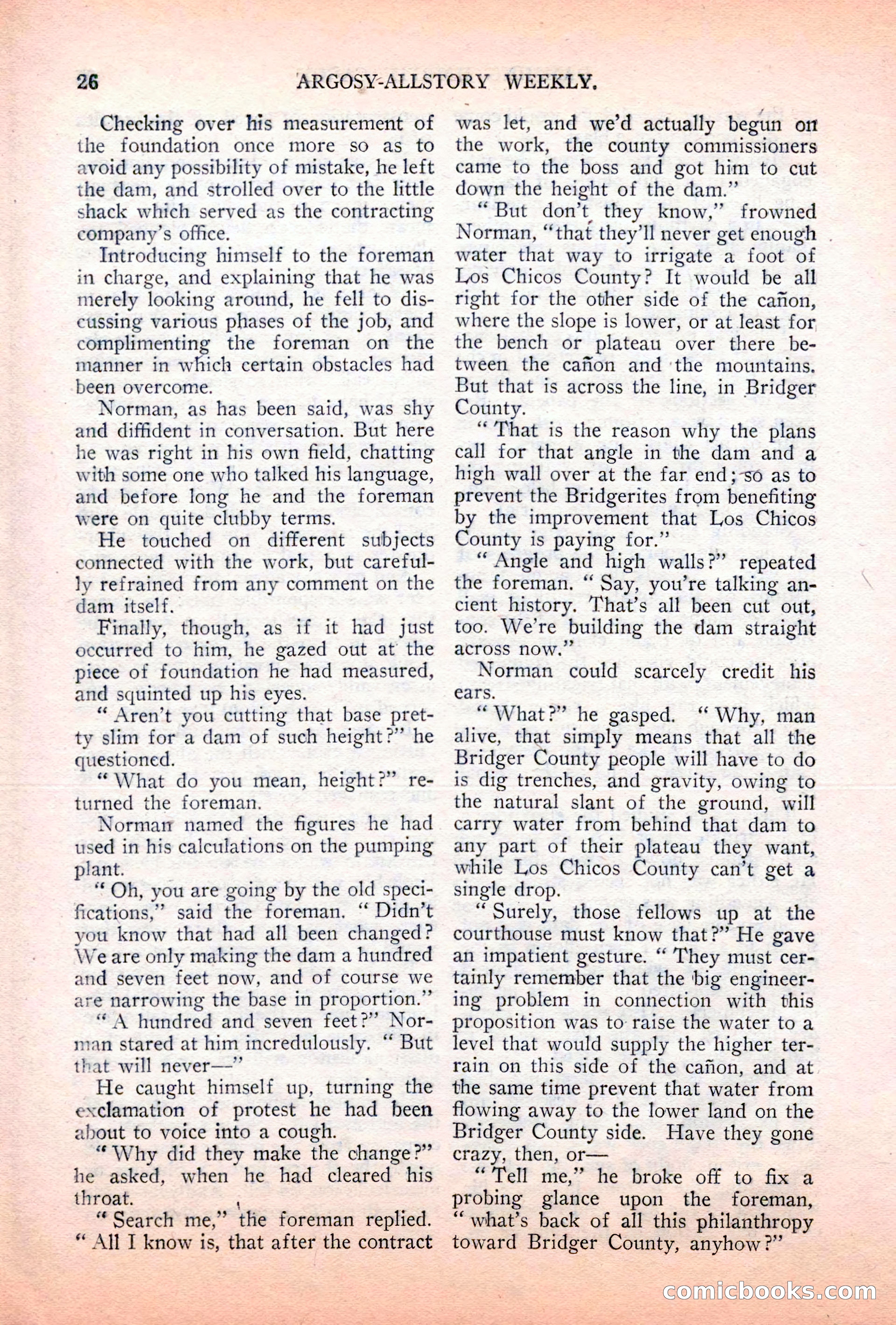Argosy All-Story Weekly, April 7, 1928 — page 36 of 160