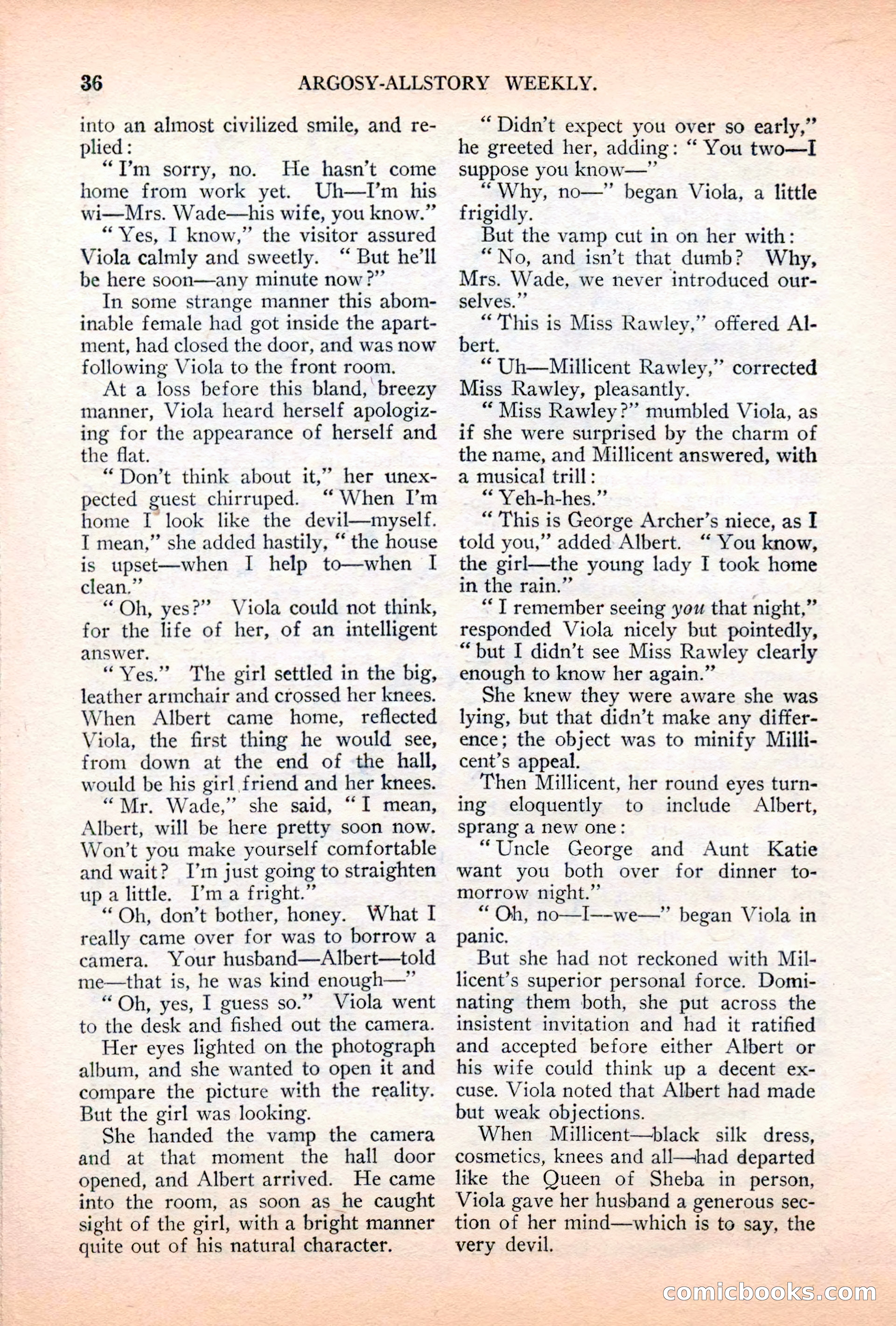 Argosy All-Story Weekly, April 7, 1928 — page 46 of 160