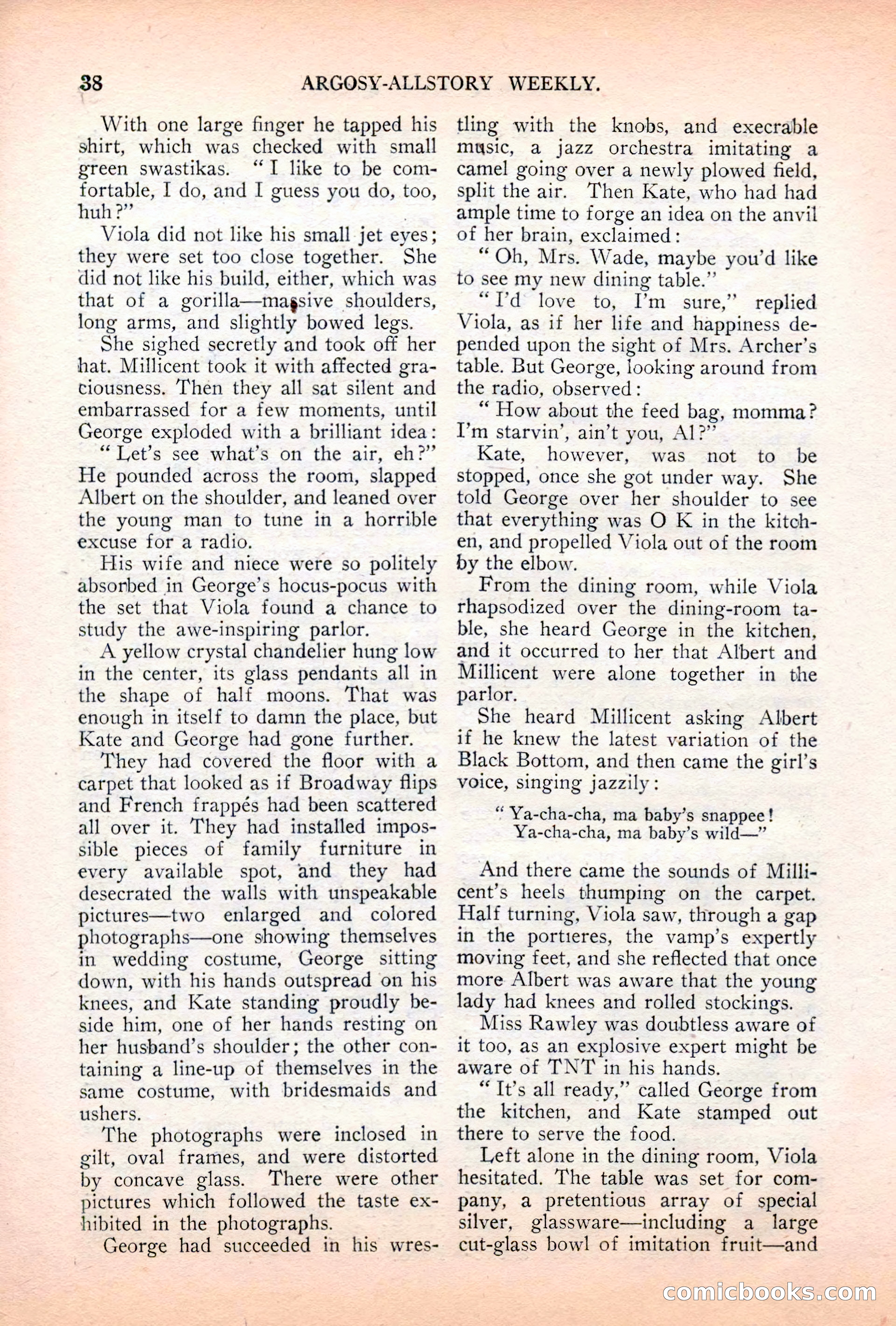 Argosy All-Story Weekly, April 7, 1928 — page 48 of 160