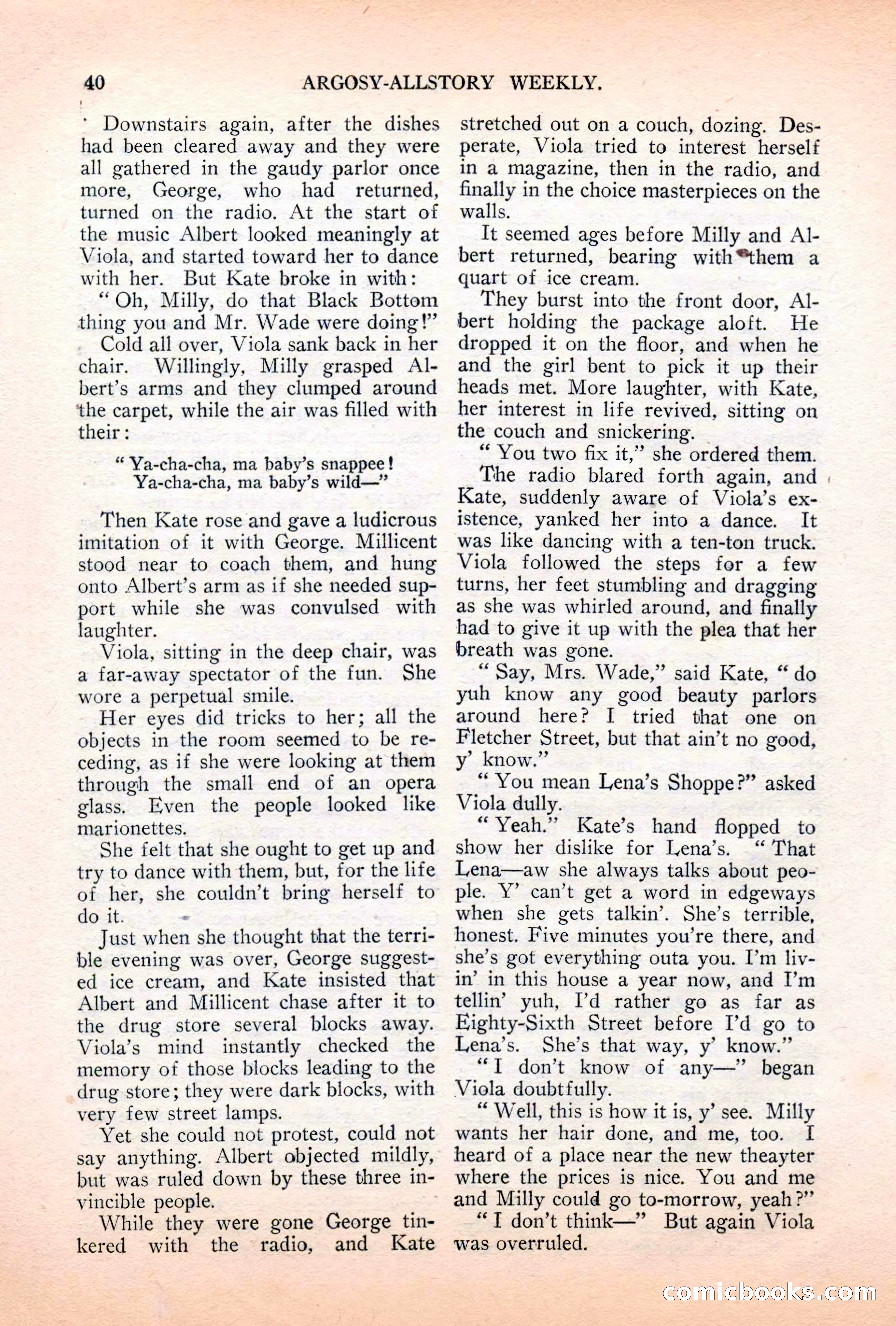 Argosy All-Story Weekly, April 7, 1928 — page 50 of 160