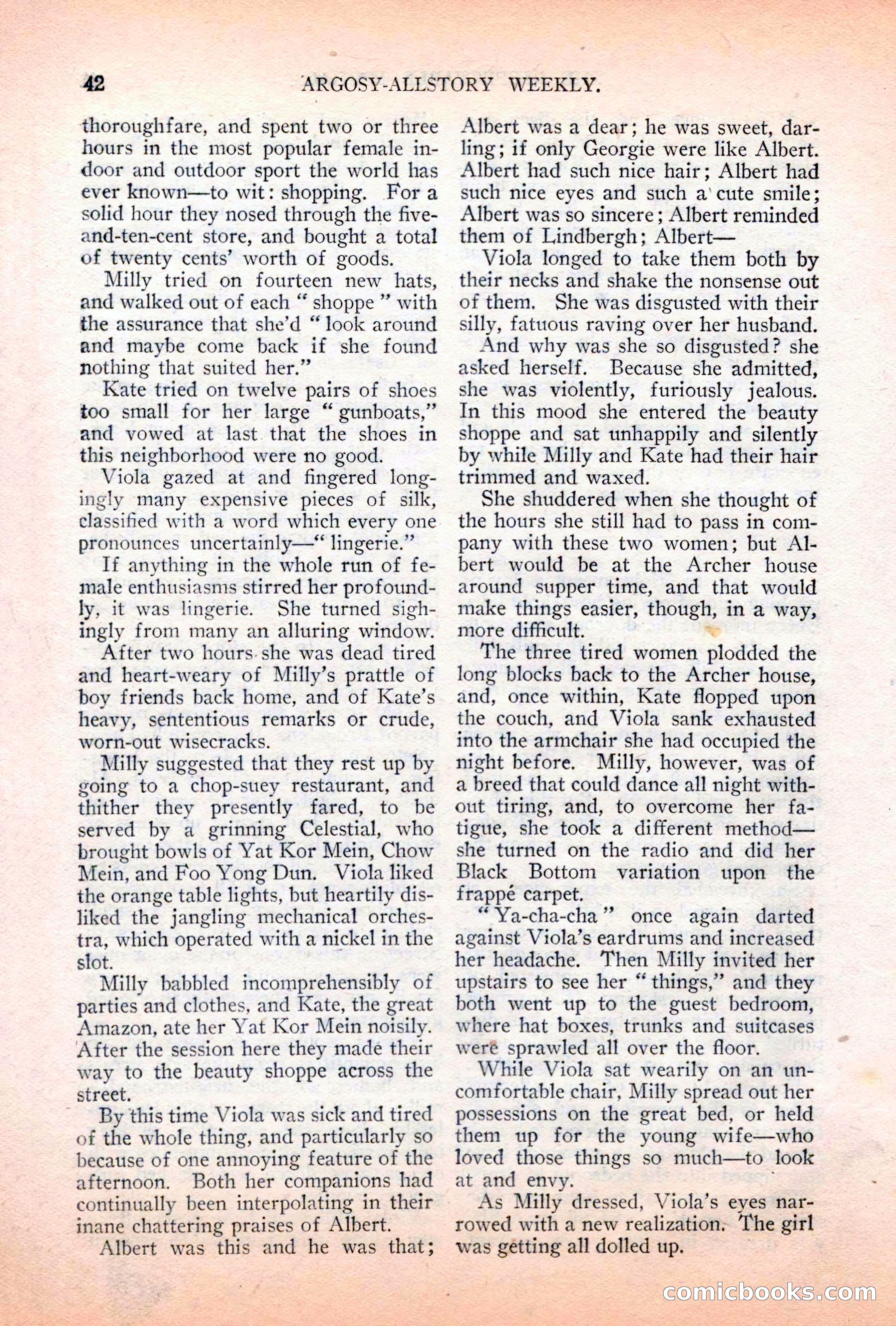 Argosy All-Story Weekly, April 7, 1928 — page 52 of 160