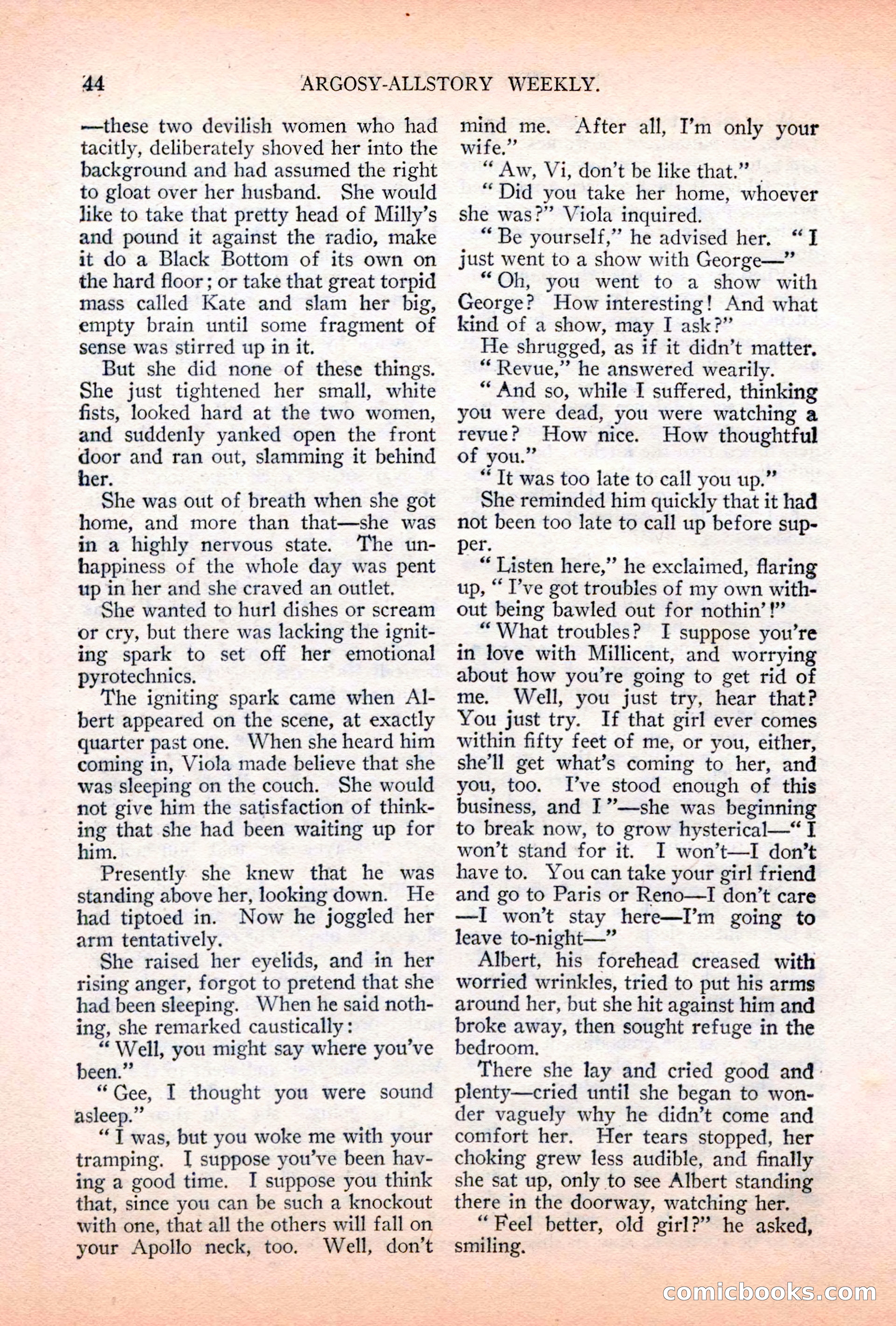 Argosy All-Story Weekly, April 7, 1928 — page 54 of 160