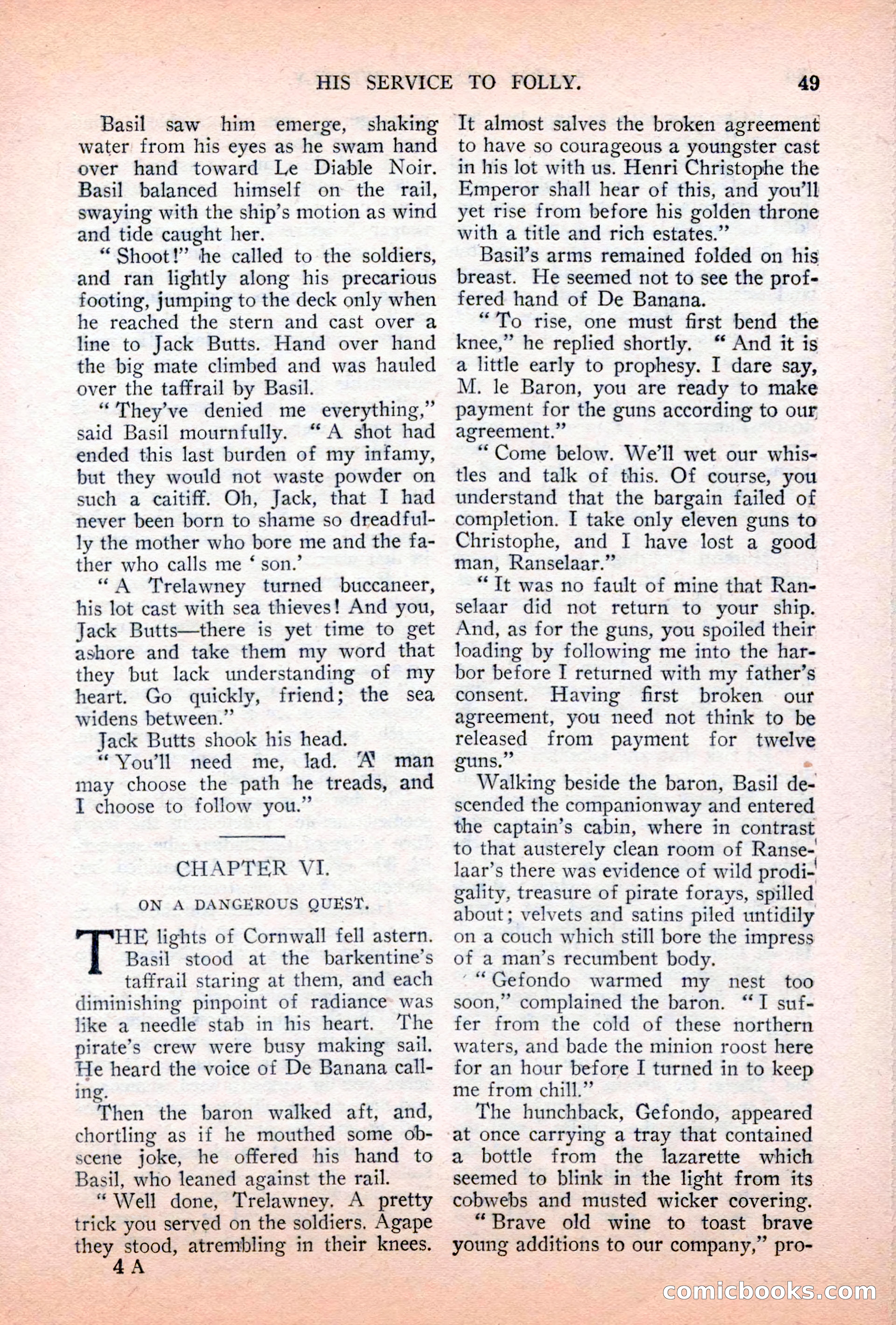 Argosy All-Story Weekly, April 7, 1928 — page 59 of 160