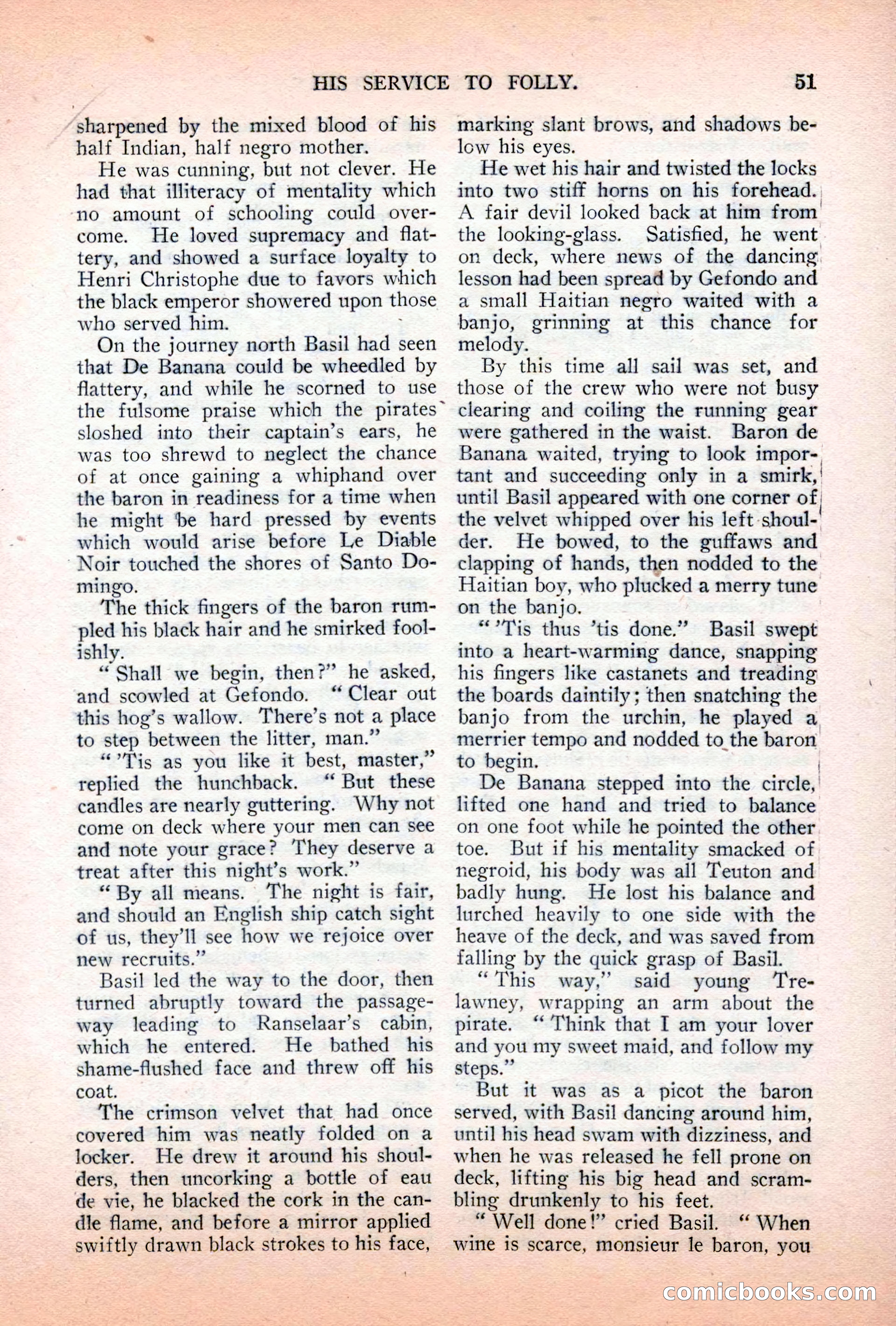 Argosy All-Story Weekly, April 7, 1928 — page 61 of 160