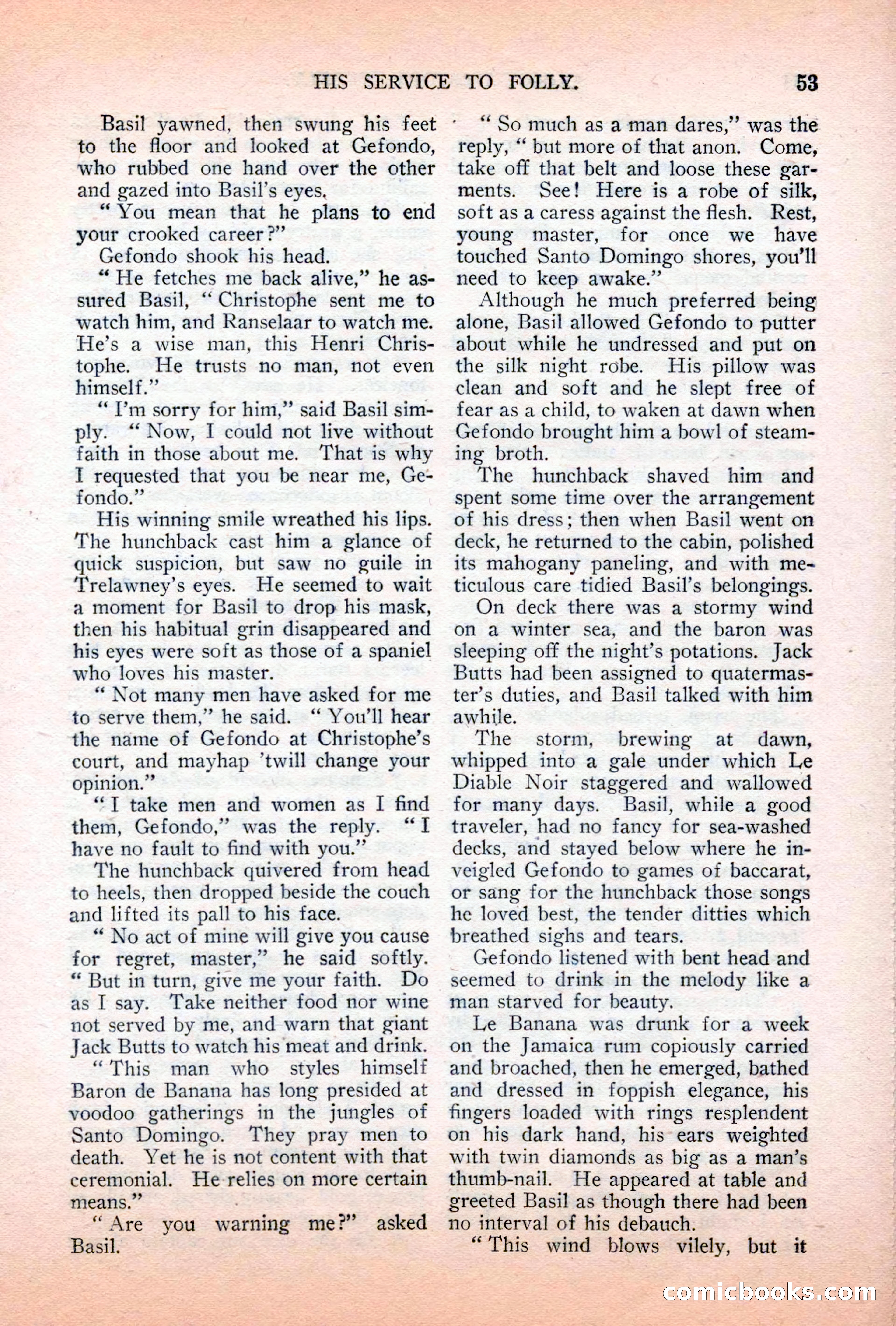Argosy All-Story Weekly, April 7, 1928 — page 63 of 160