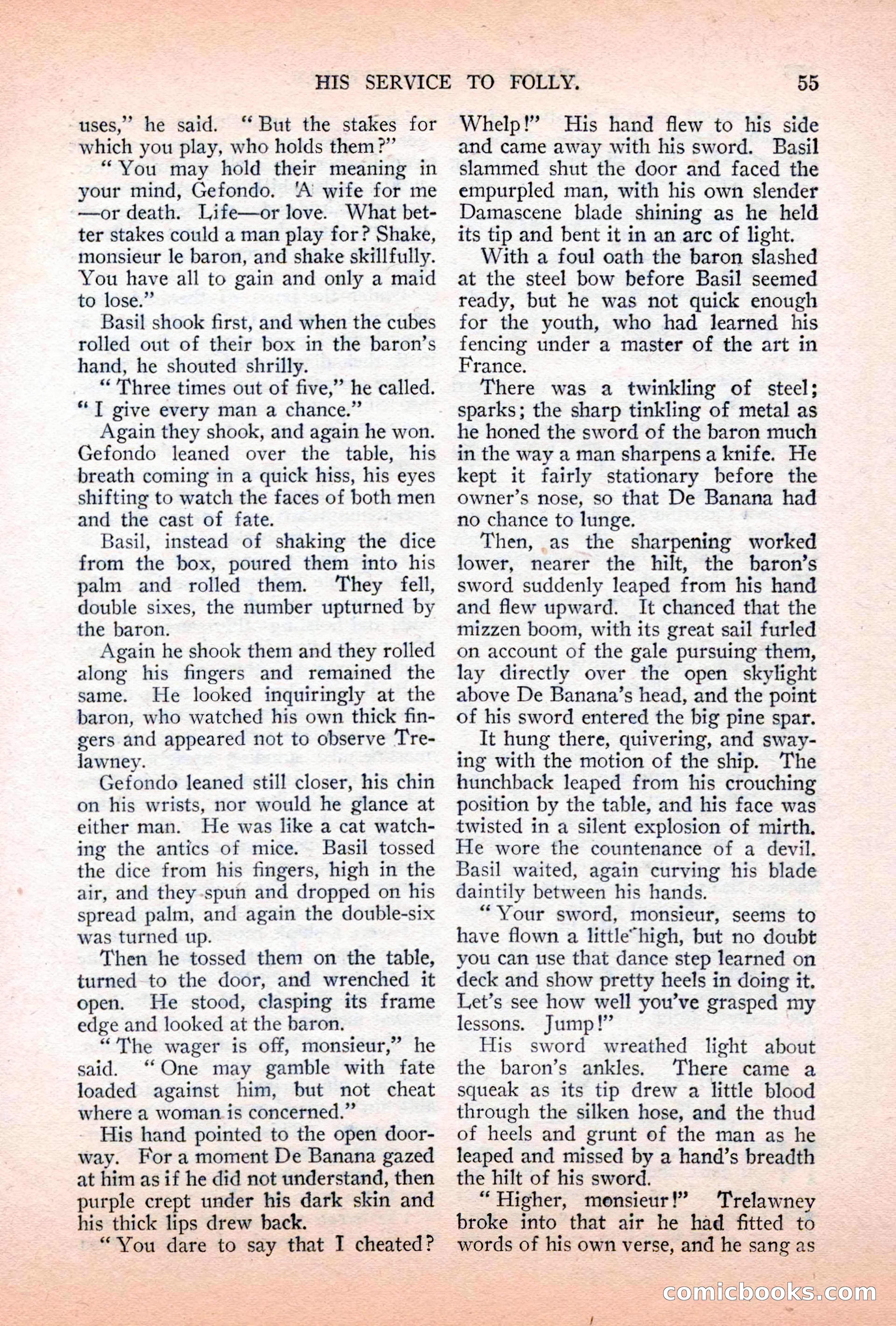 Argosy All-Story Weekly, April 7, 1928 — page 65 of 160
