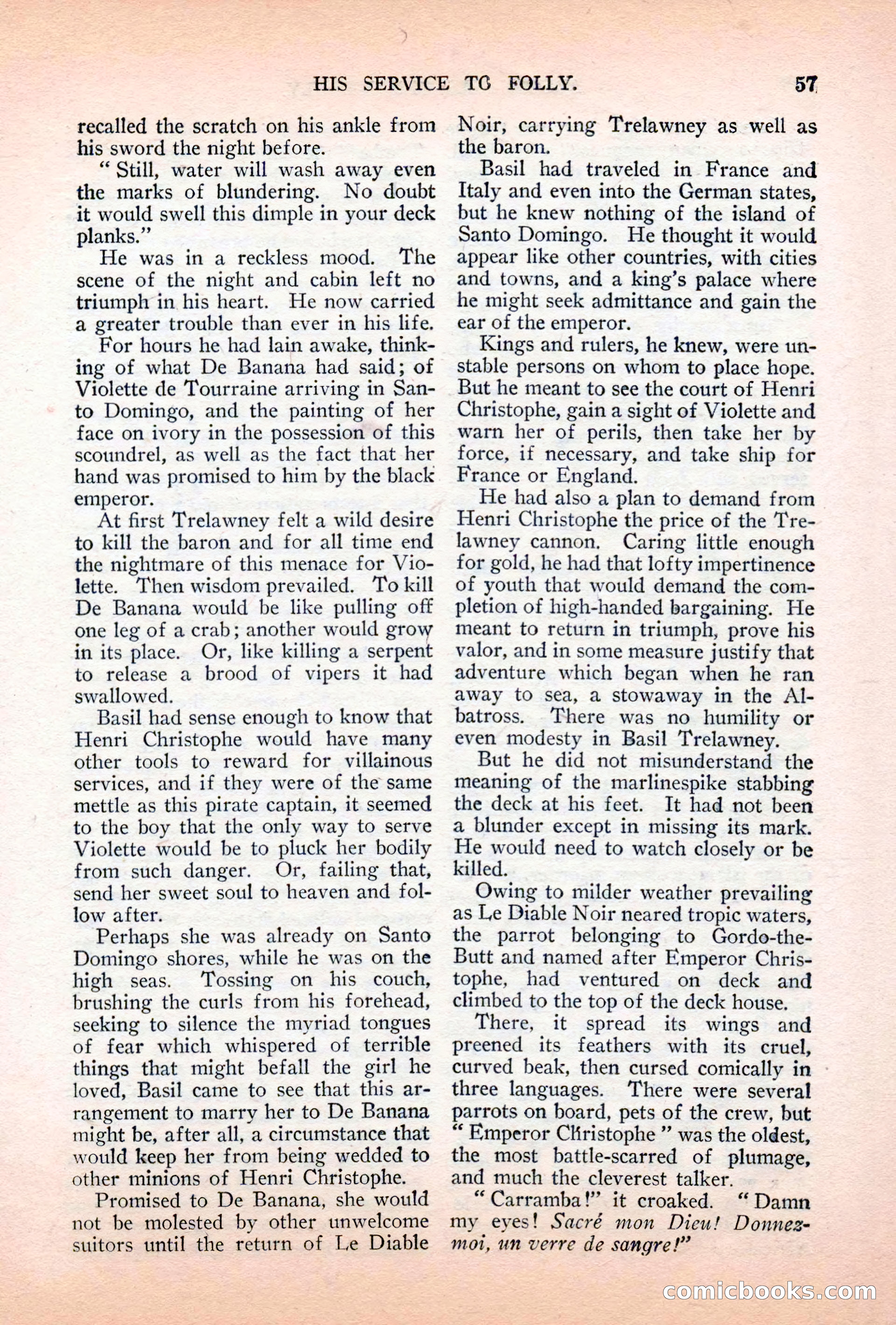 Argosy All-Story Weekly, April 7, 1928 — page 67 of 160
