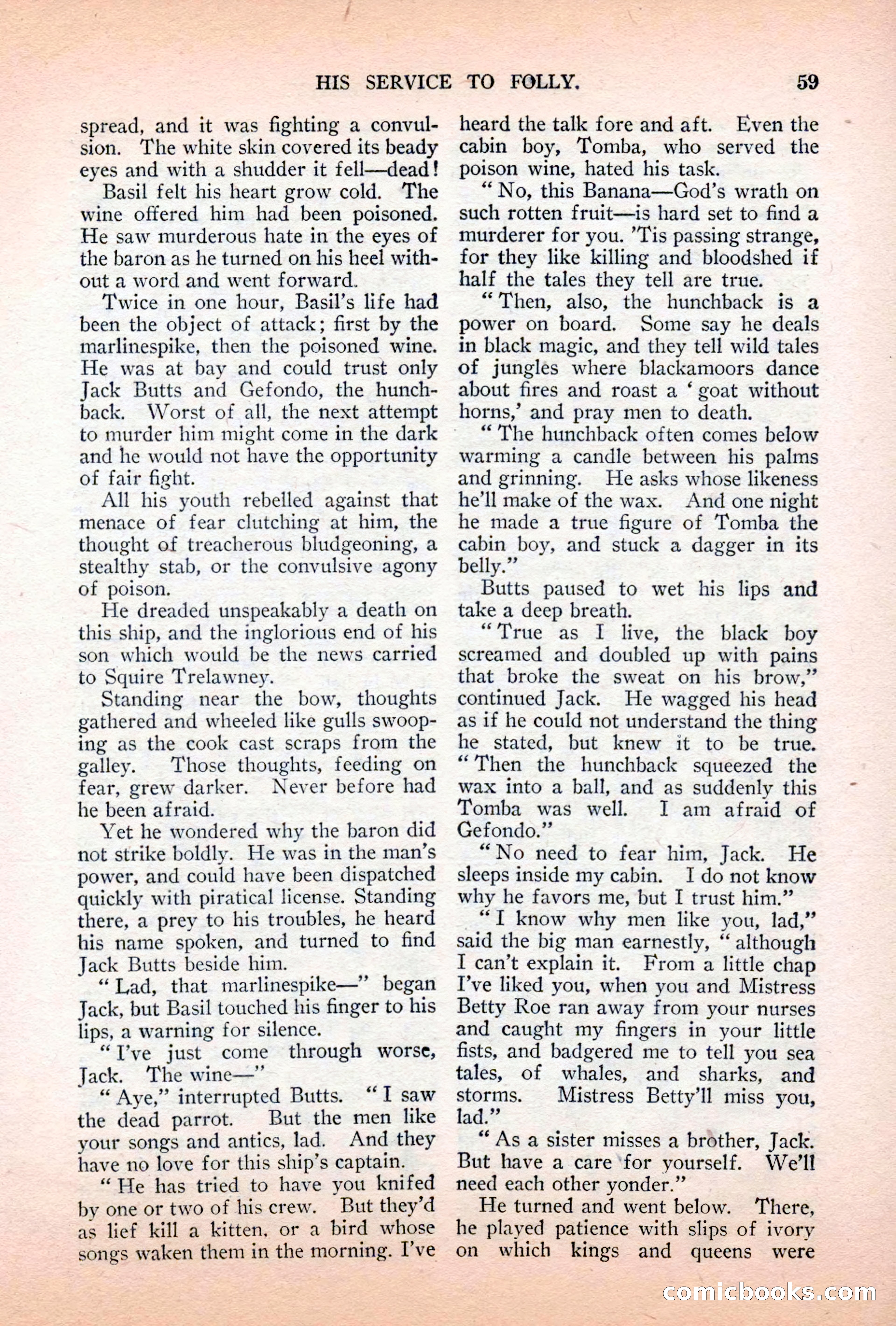 Argosy All-Story Weekly, April 7, 1928 — page 69 of 160
