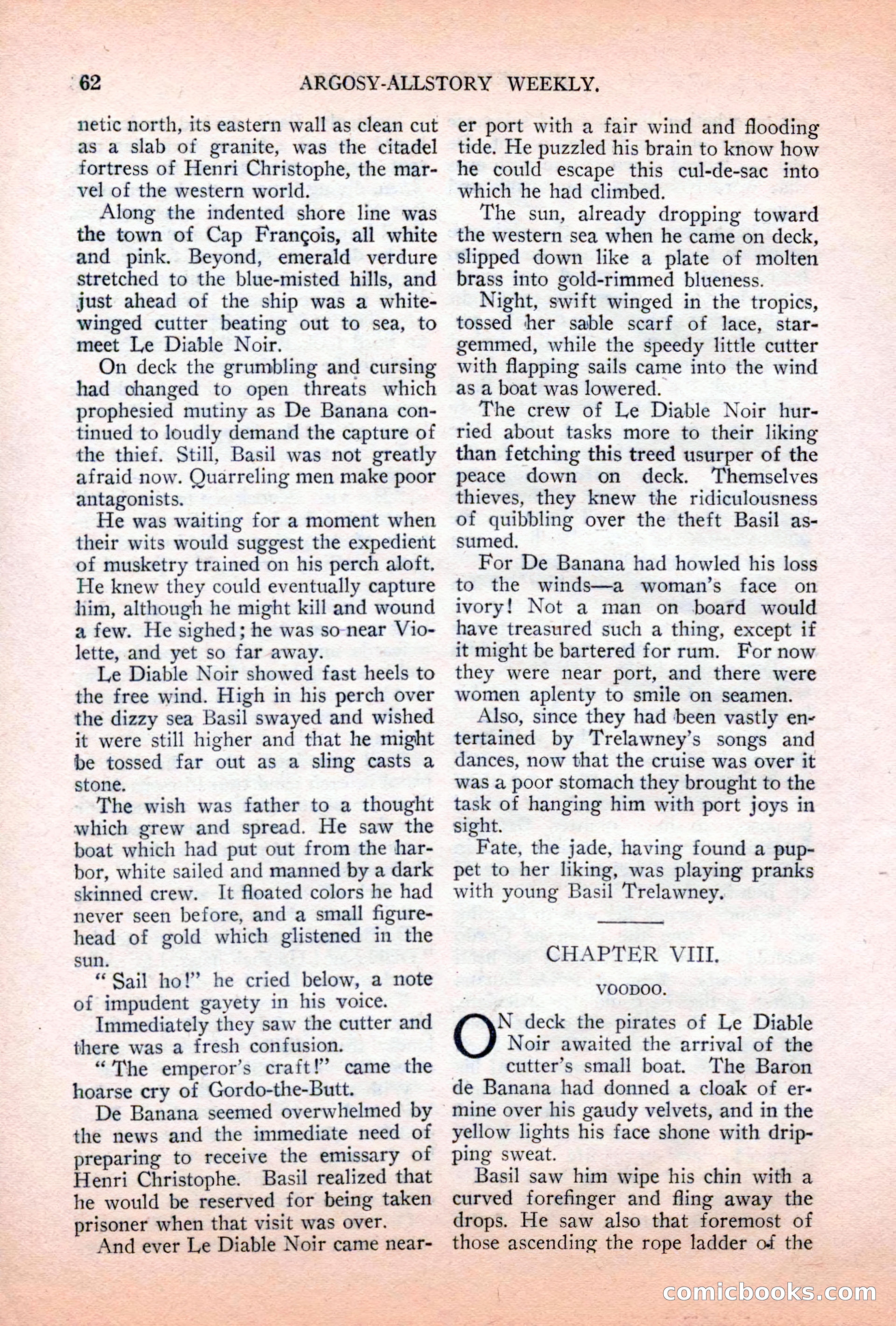 Argosy All-Story Weekly, April 7, 1928 — page 72 of 160