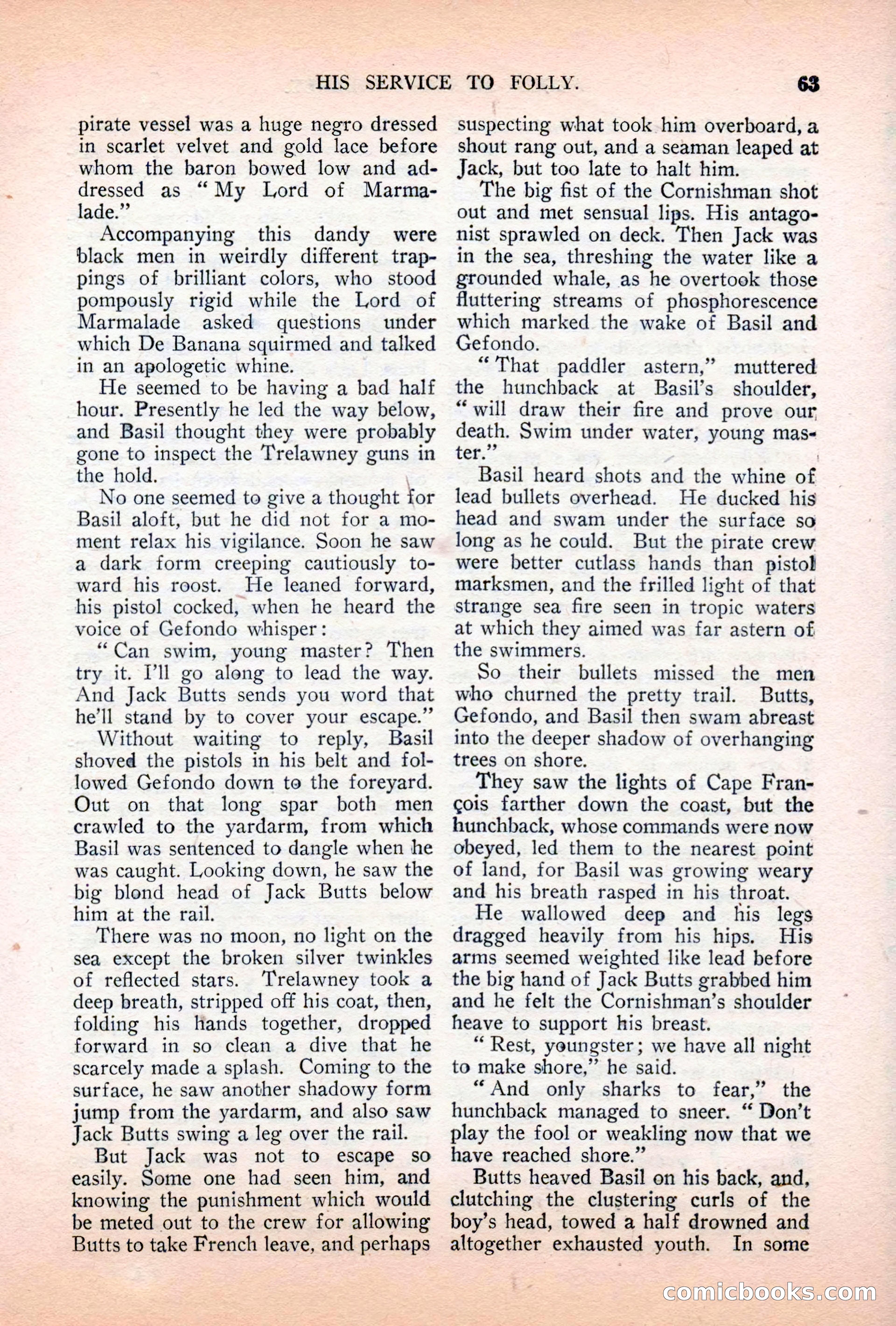 Argosy All-Story Weekly, April 7, 1928 — page 73 of 160