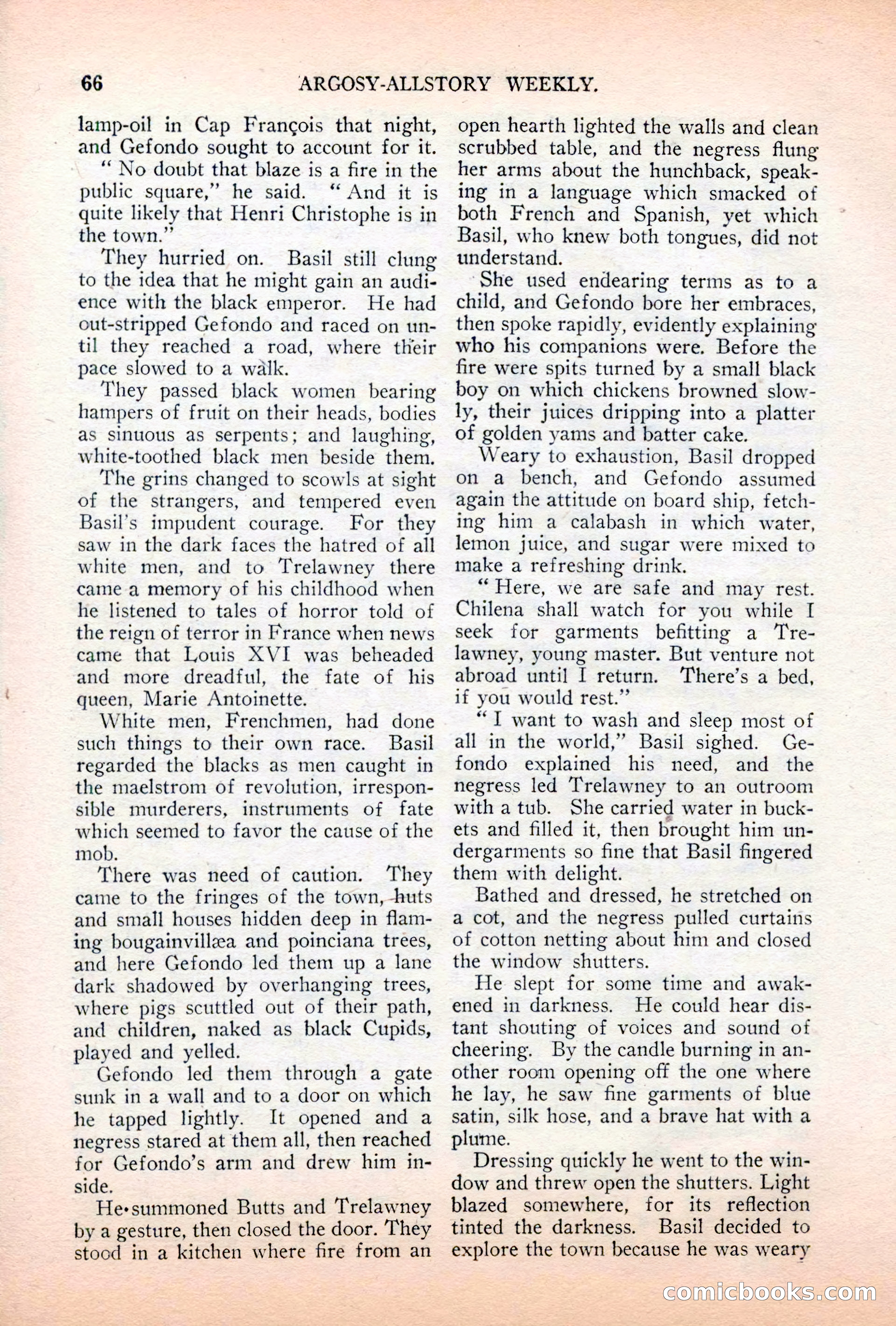 Argosy All-Story Weekly, April 7, 1928 — page 76 of 160